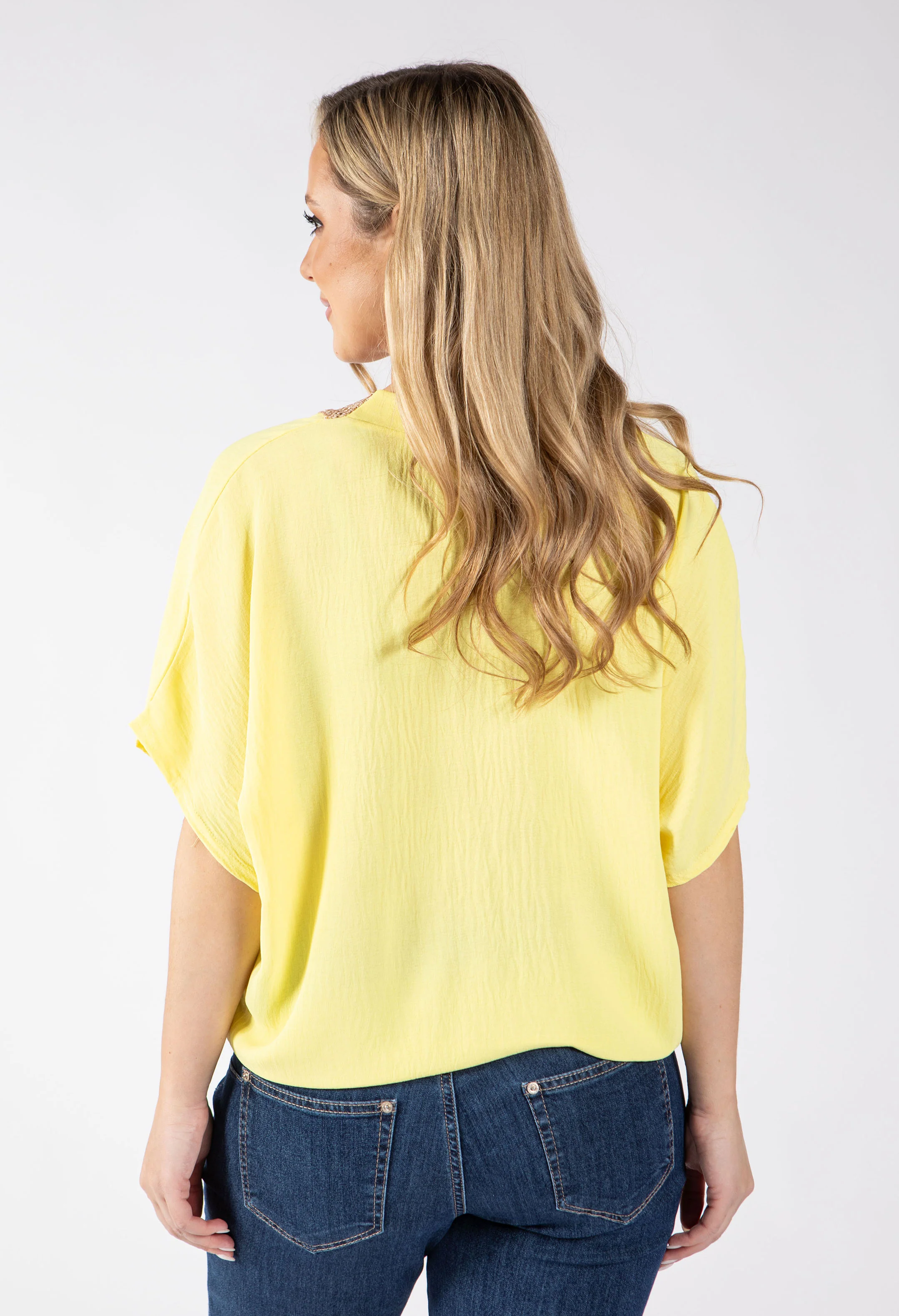 Luna Crochet Trim Blouse - Image 18