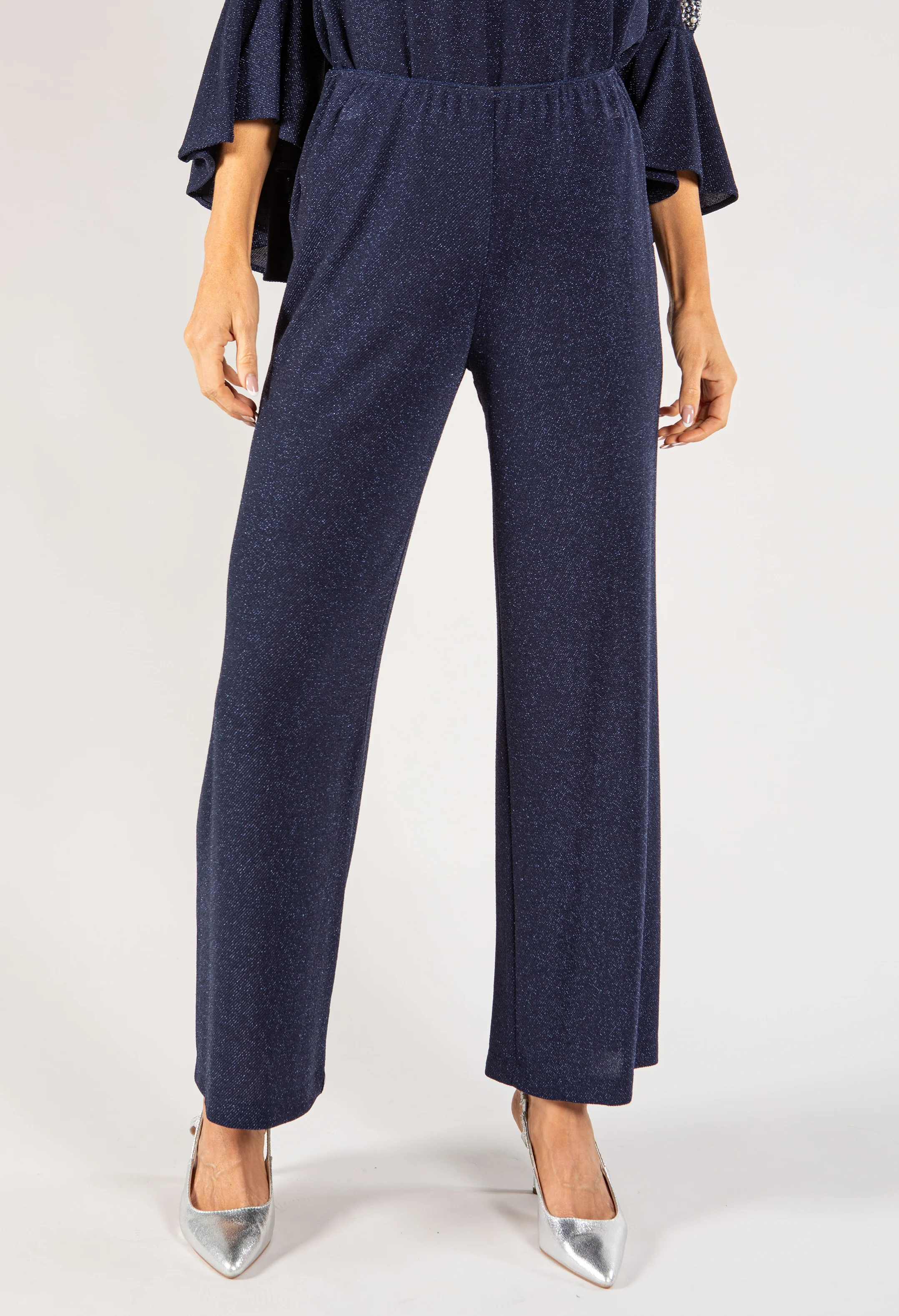 Lurex Detail Trousers - Image 5