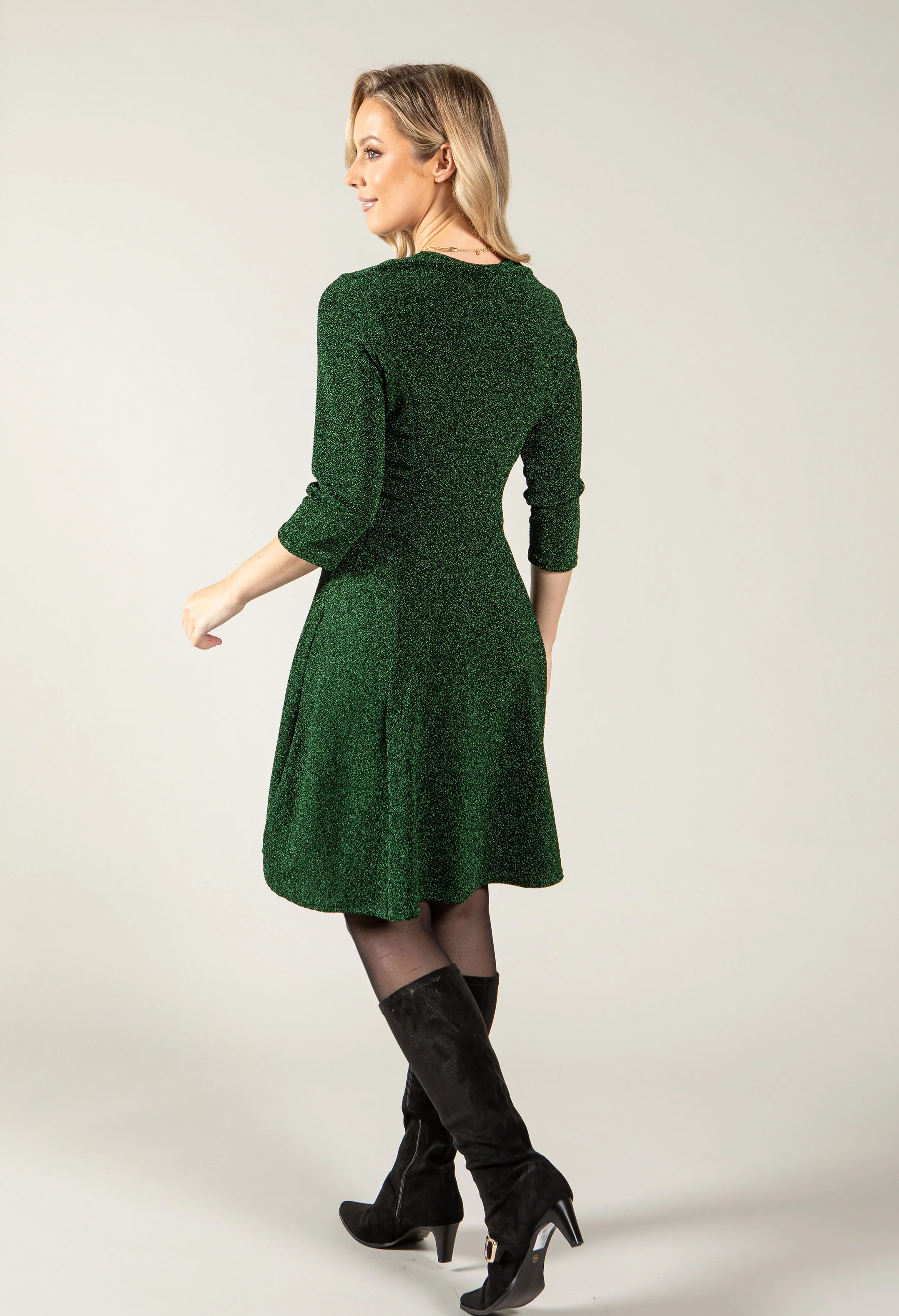 Lyon Scalloped Neckline Dress - Image 10