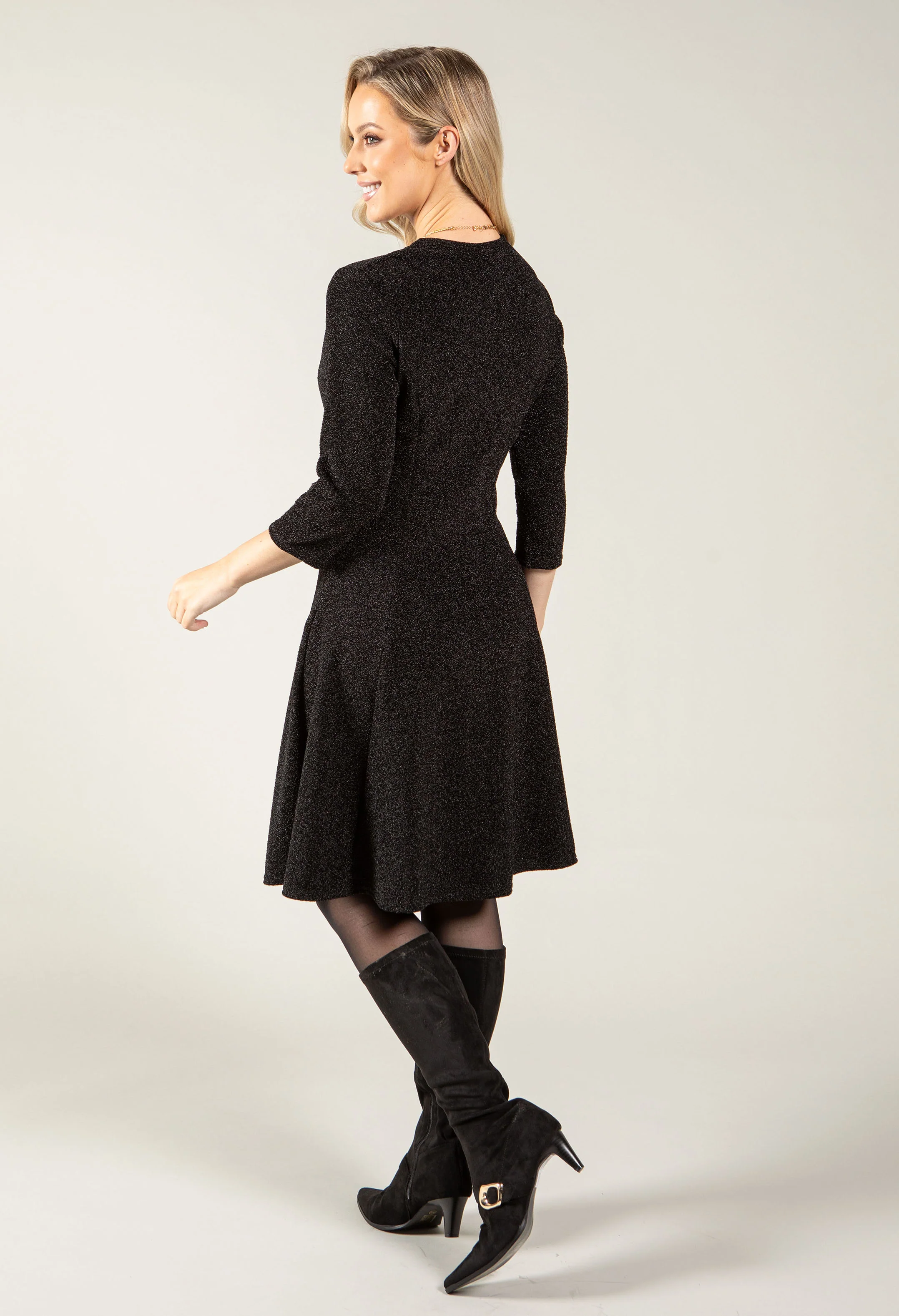 Lyon Scalloped Neckline Dress - Image 5