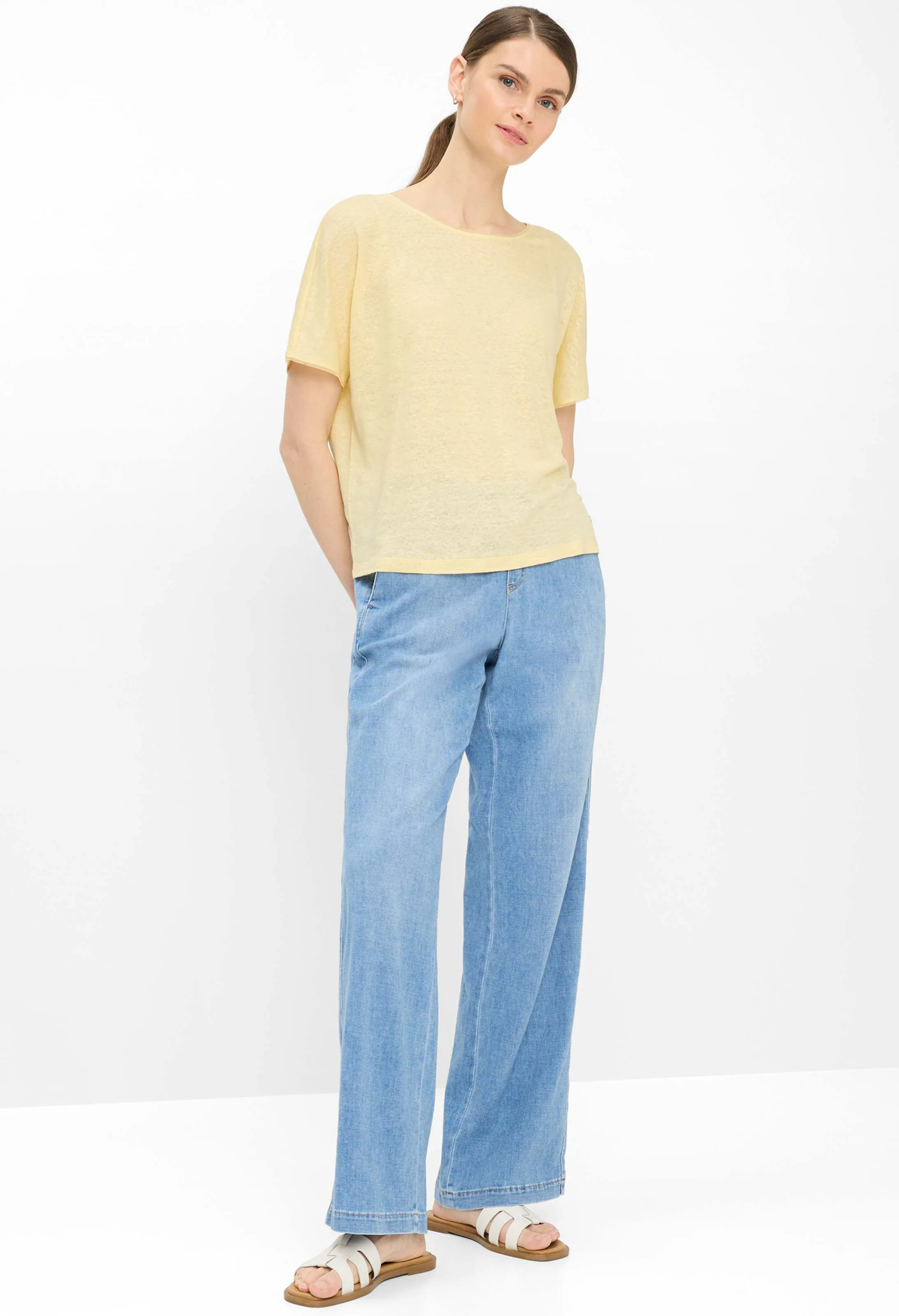 Maine Short Wide Leg Trousers