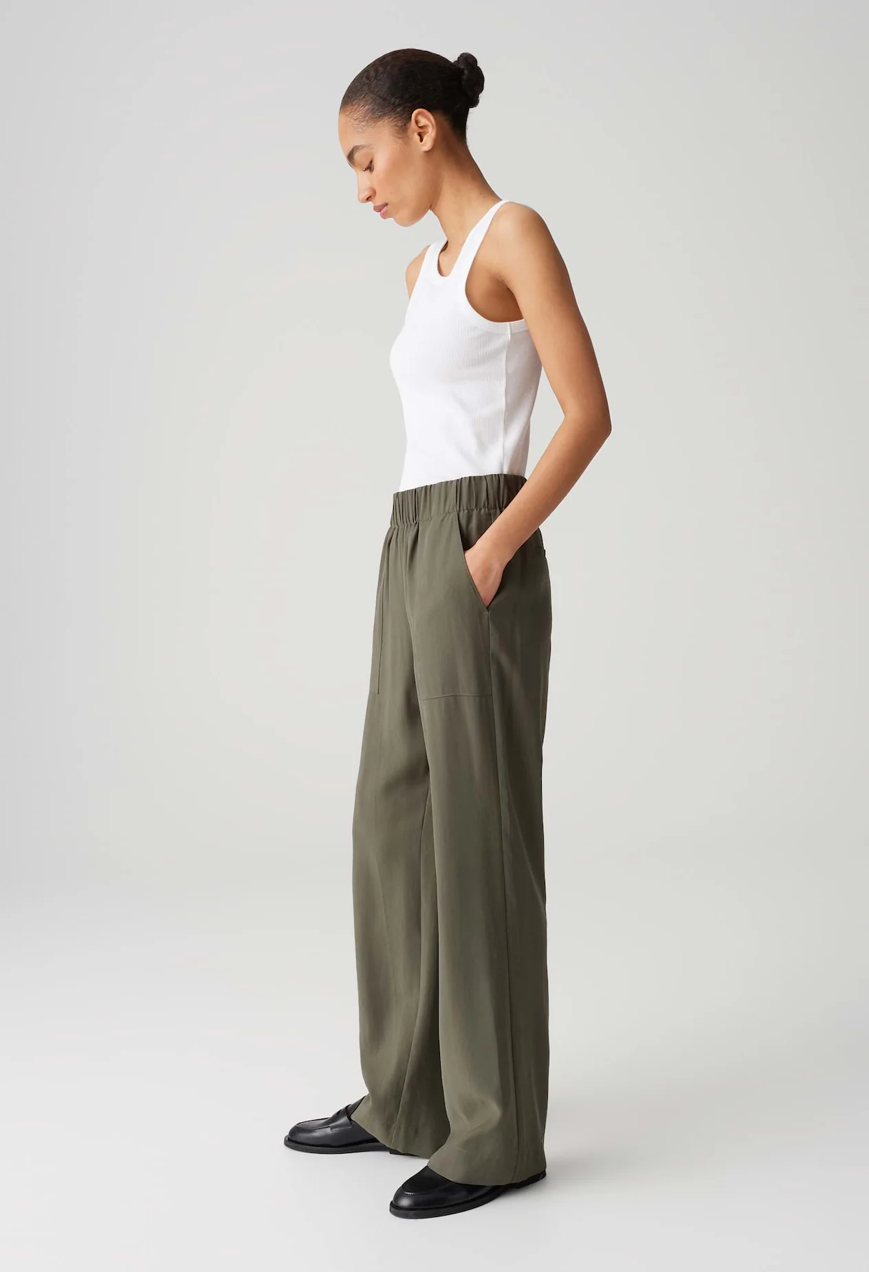 Marou Cargo Wide Leg Trousers - Image 3