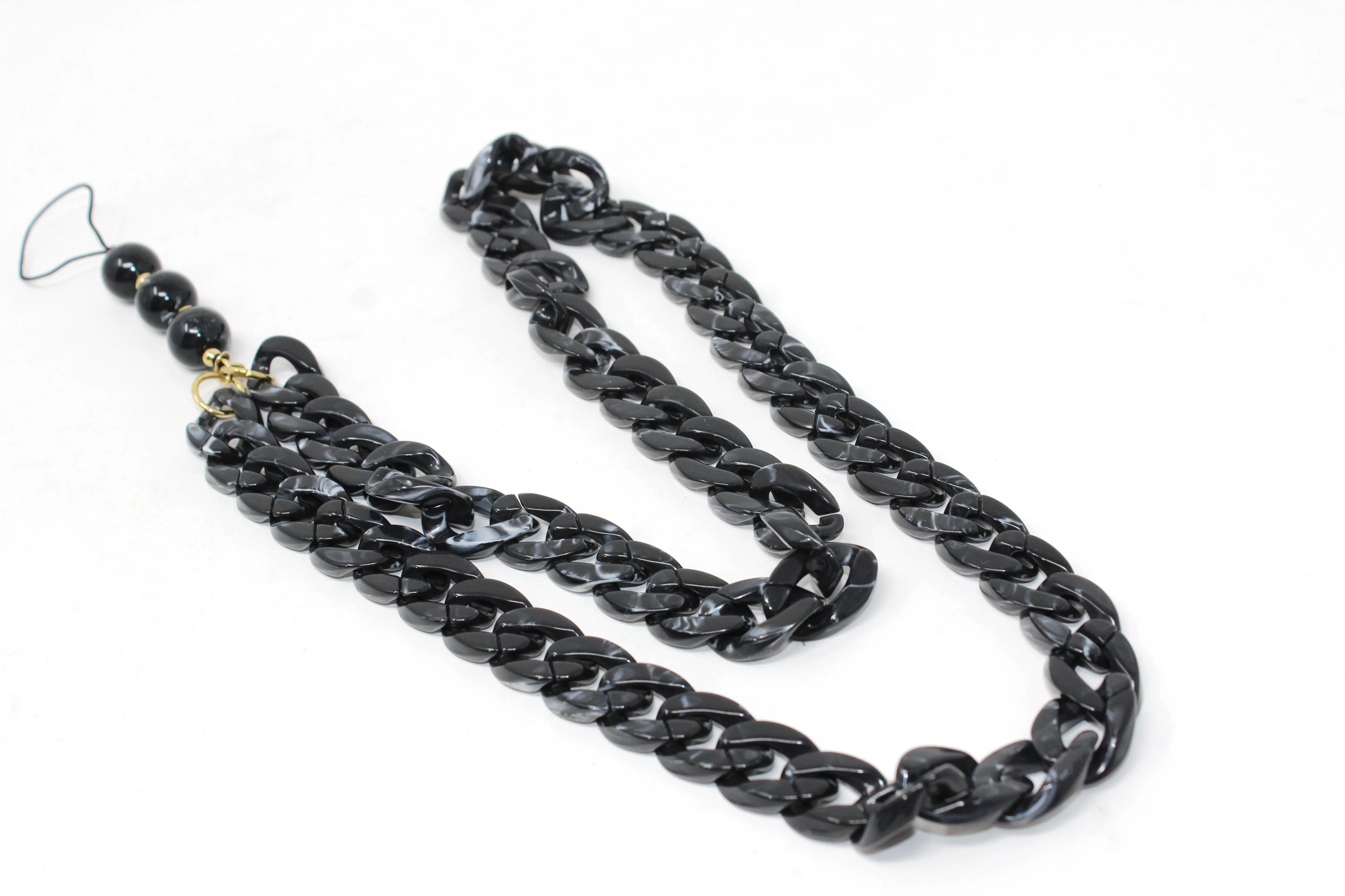 Maxi Marble Effect Chain Phone Charm - Image 4