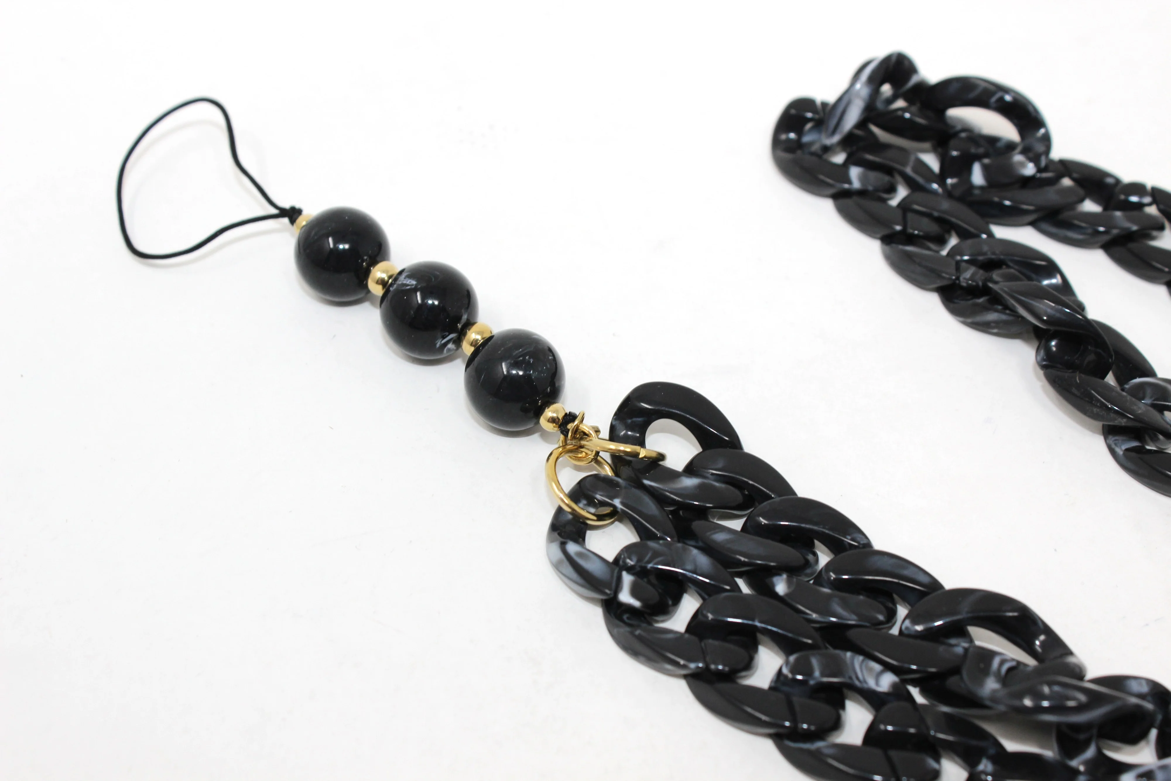 Maxi Marble Effect Chain Phone Charm - Image 5