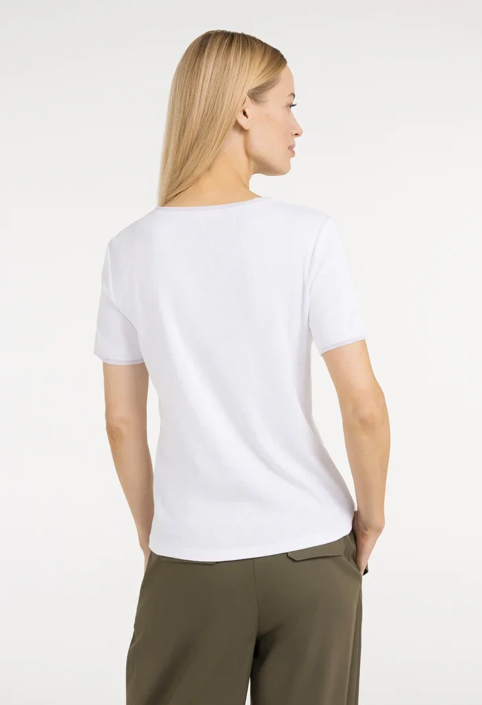 Mesh Detail T-Shirt - Image 3