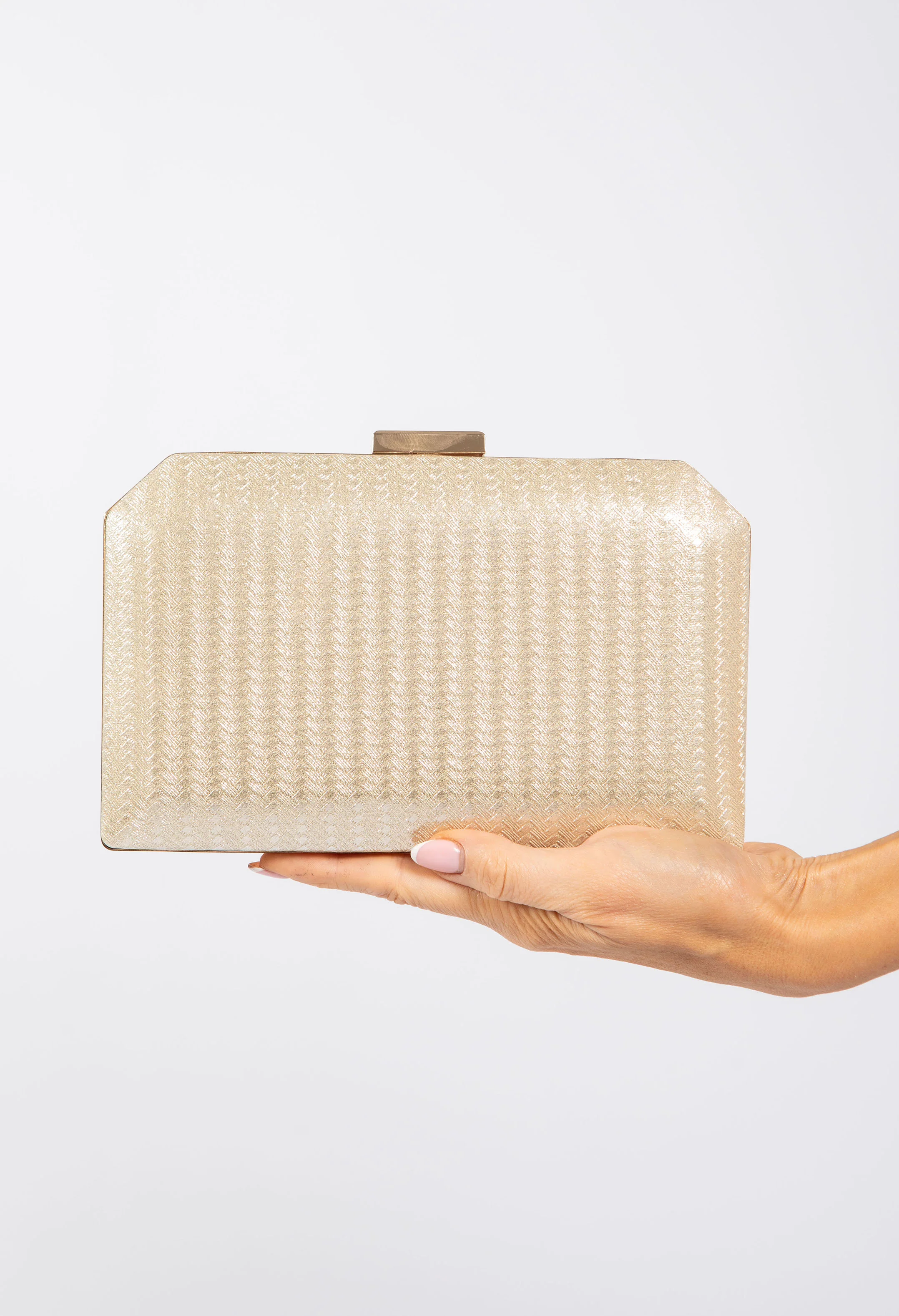 Metallic Clutch Bag - Image 4