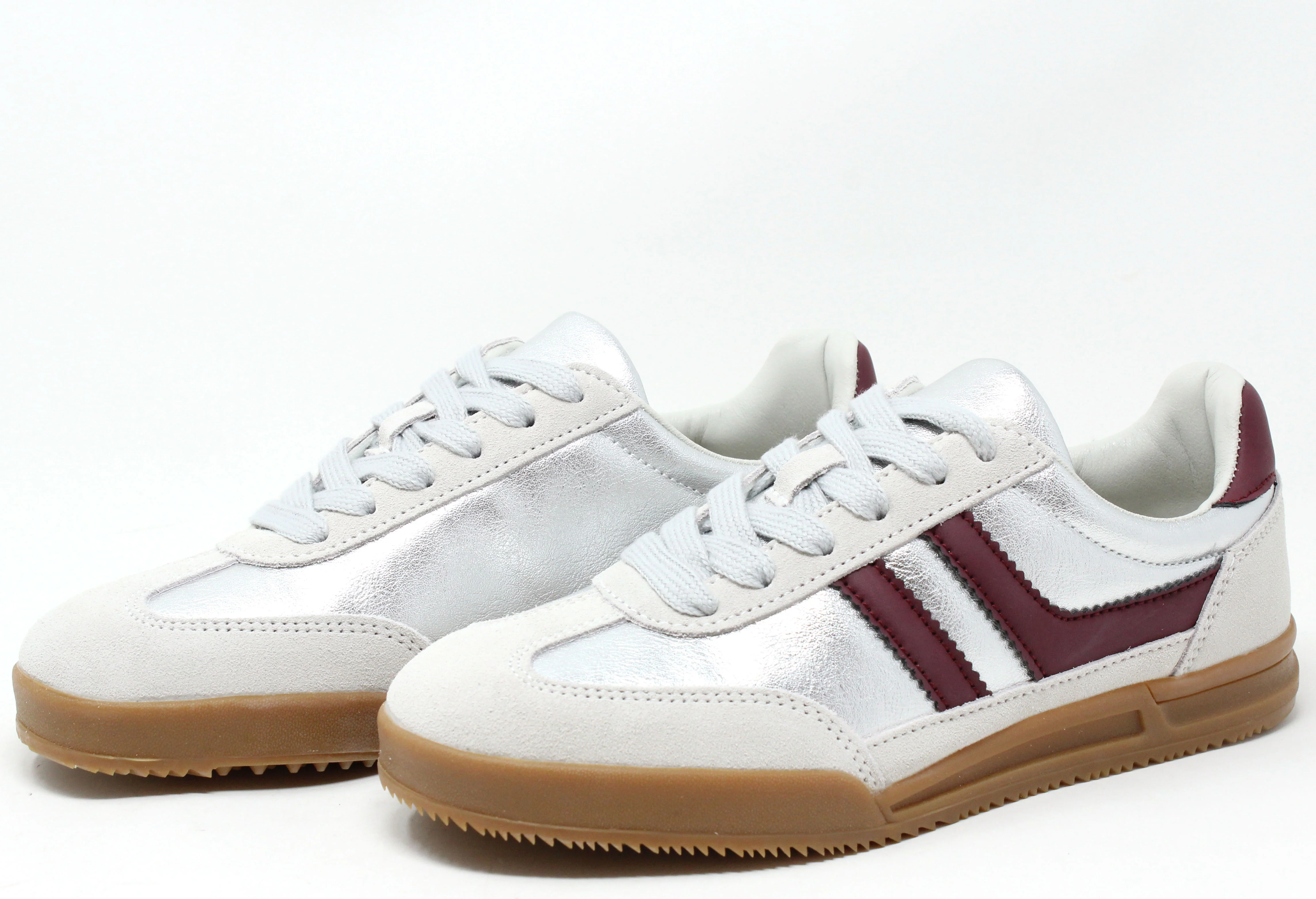 Metallic Stripe Trainer - Image 11