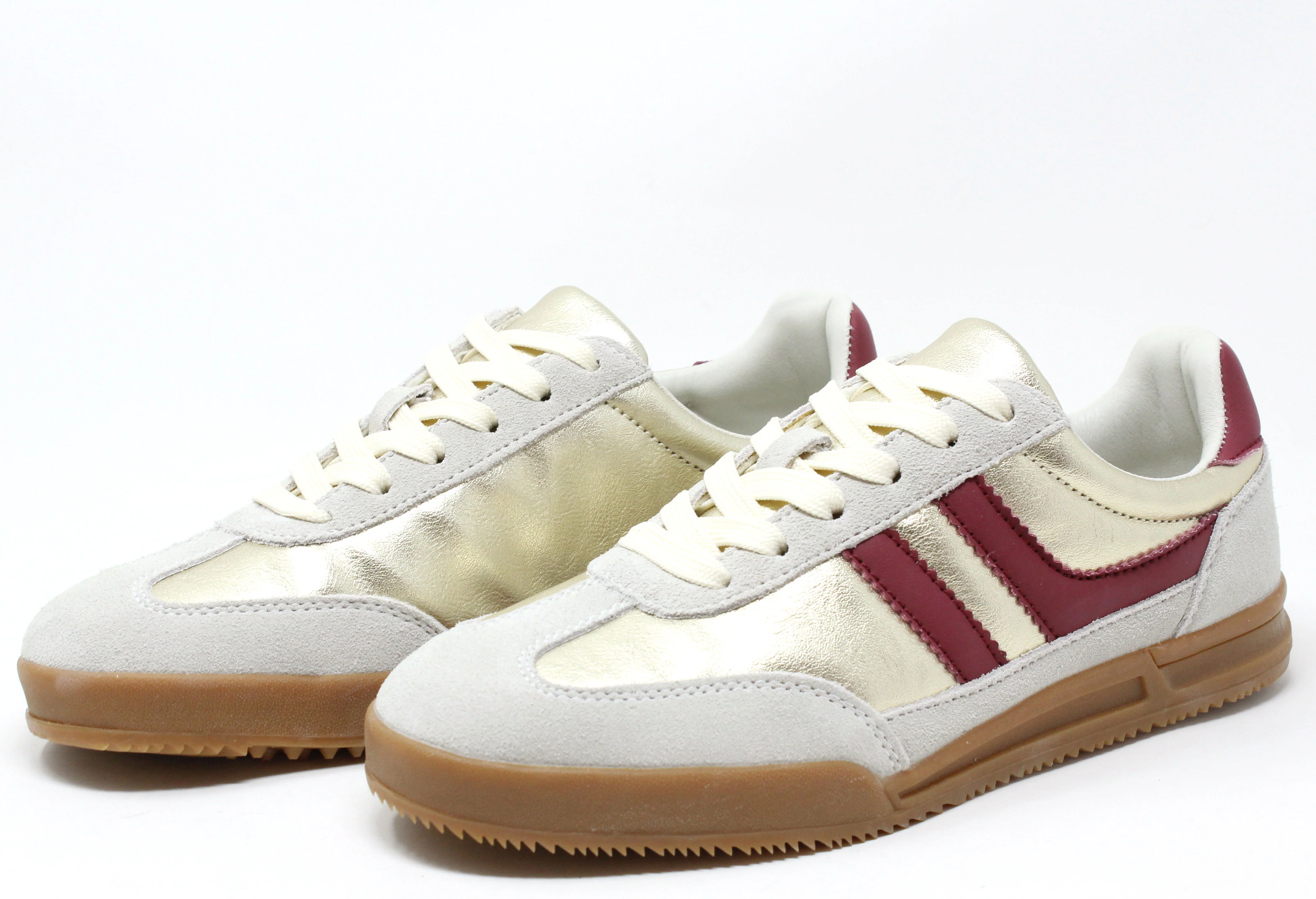 Metallic Stripe Trainer - Image 3