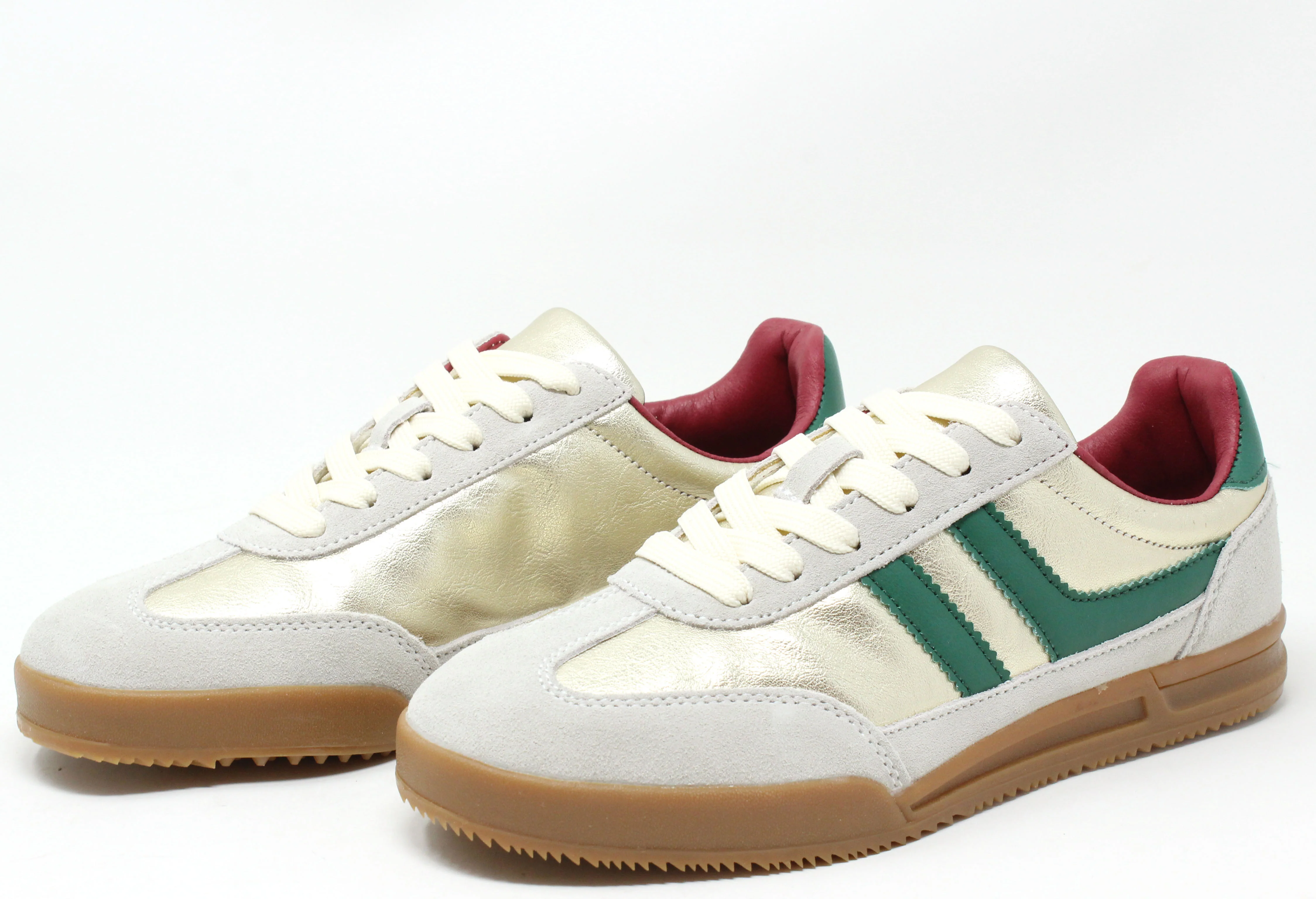 Metallic Stripe Trainer - Image 7