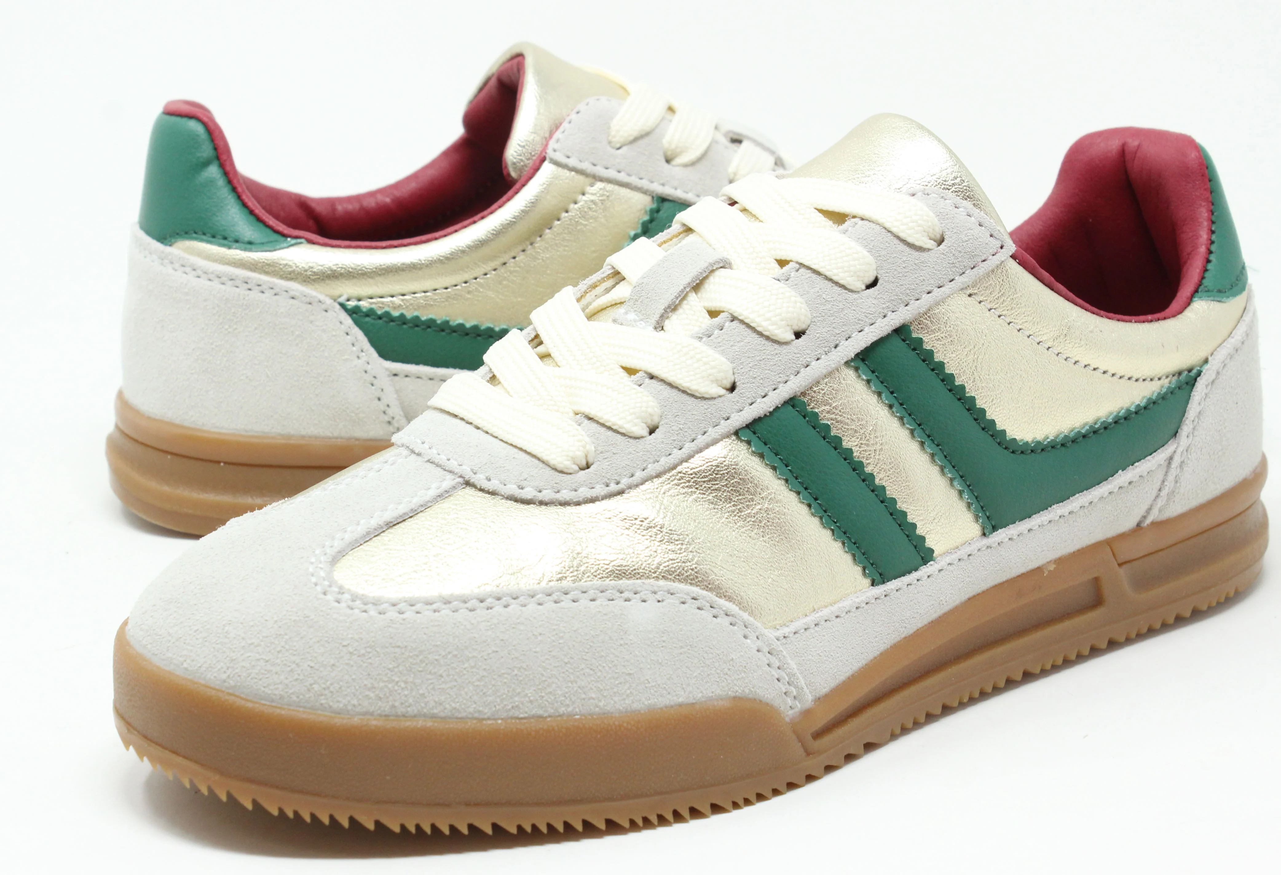 Metallic Stripe Trainer - Image 8