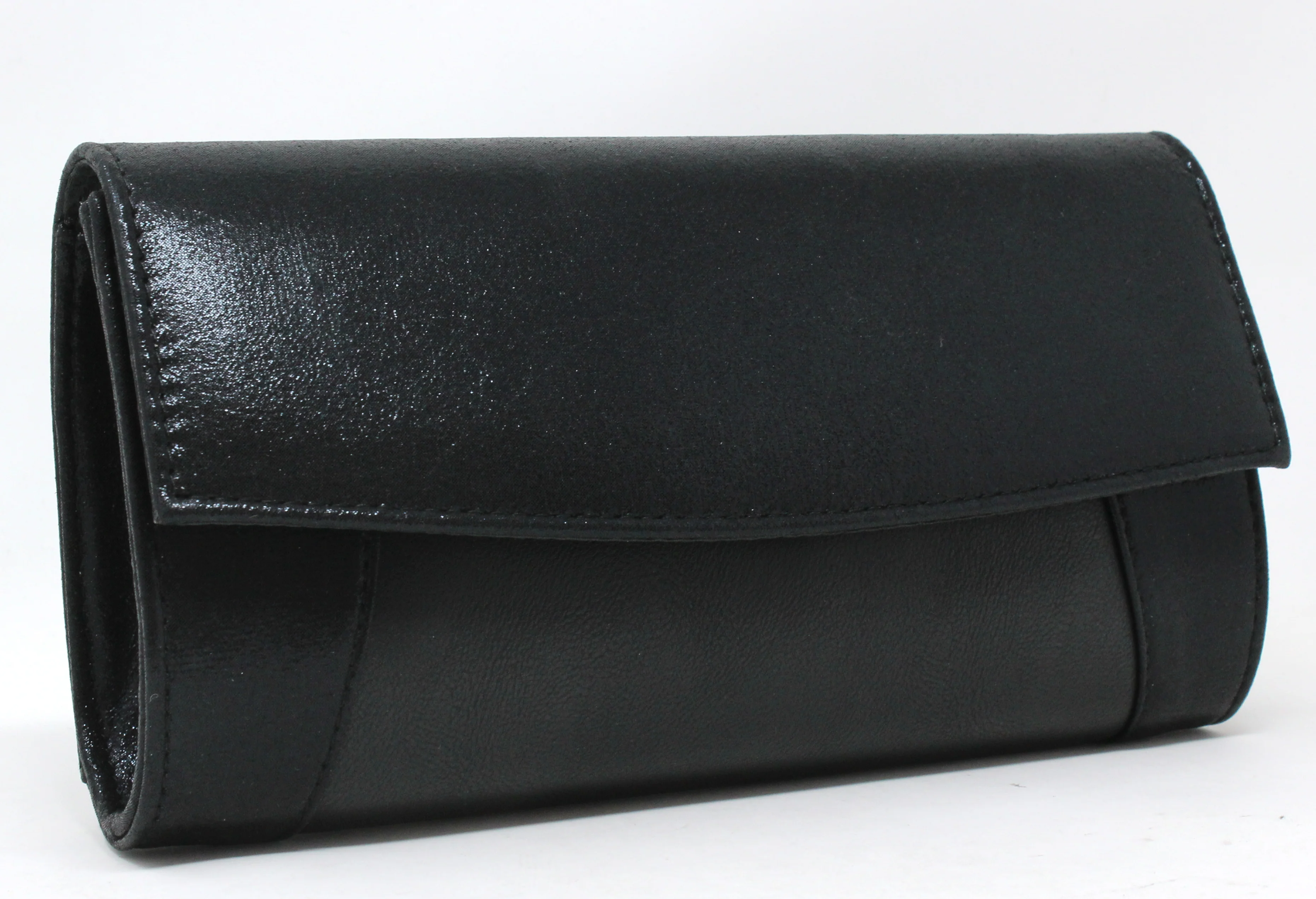Metallic Wrap Clutch Bag - Image 7