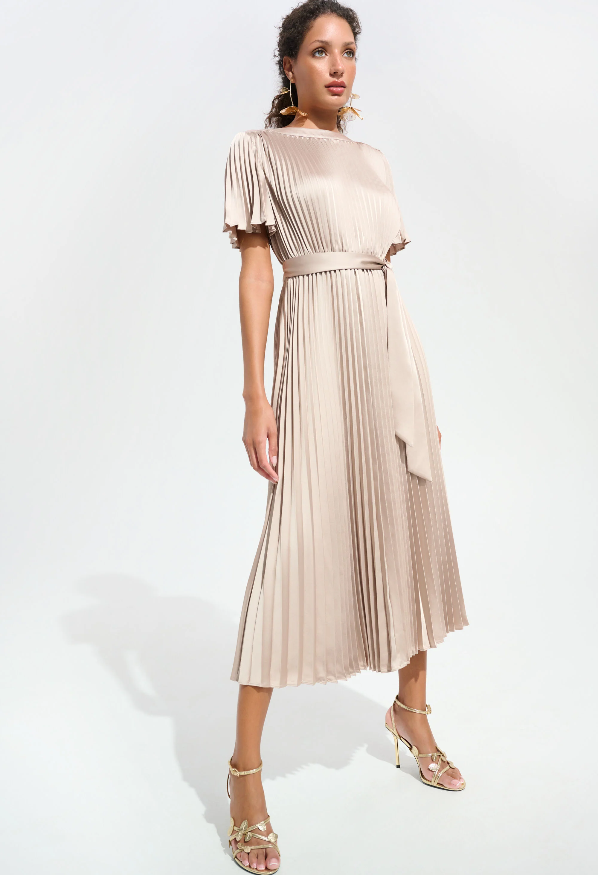 Midi Fit And Flare Dress