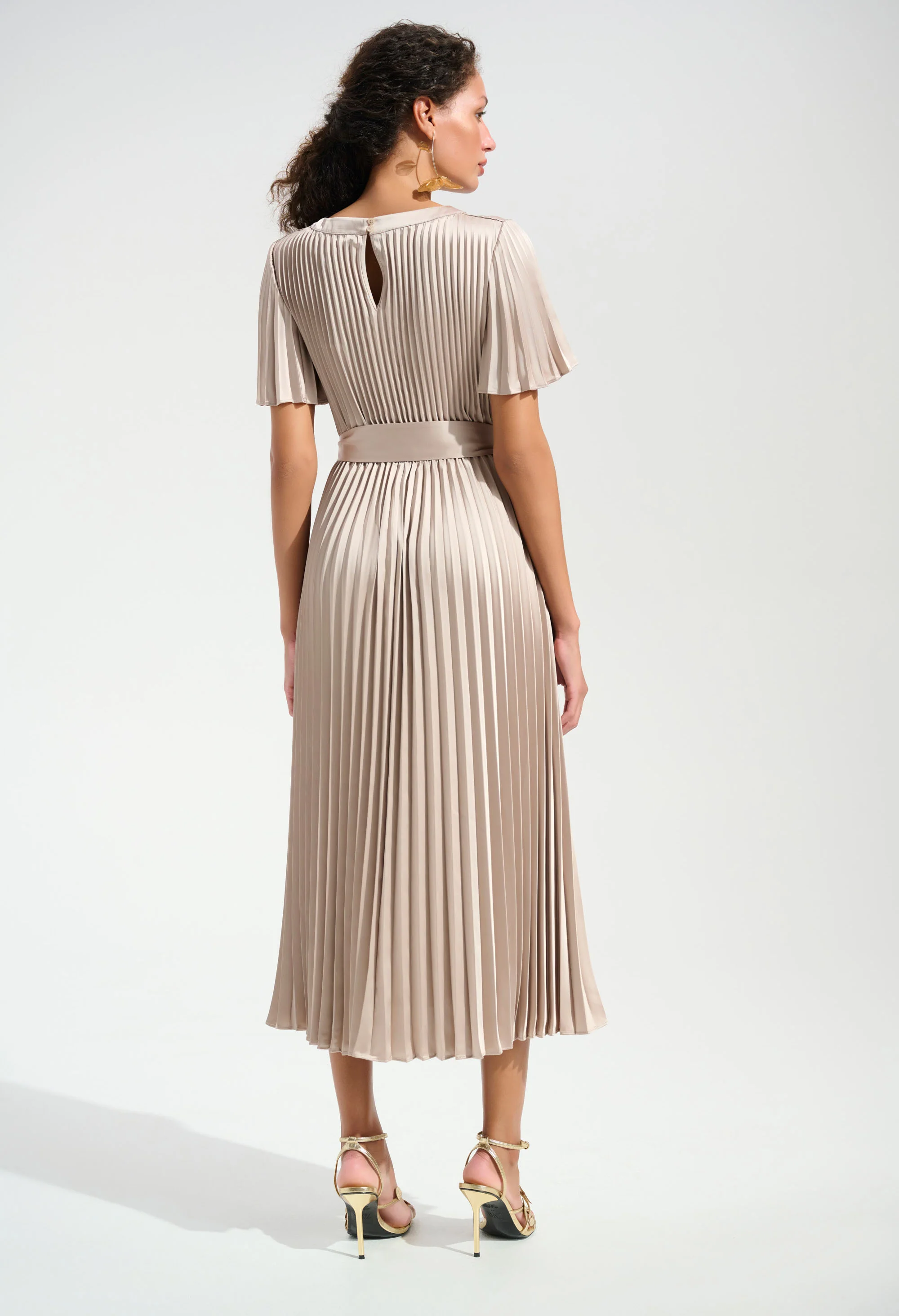 Midi Fit And Flare Dress - Image 4