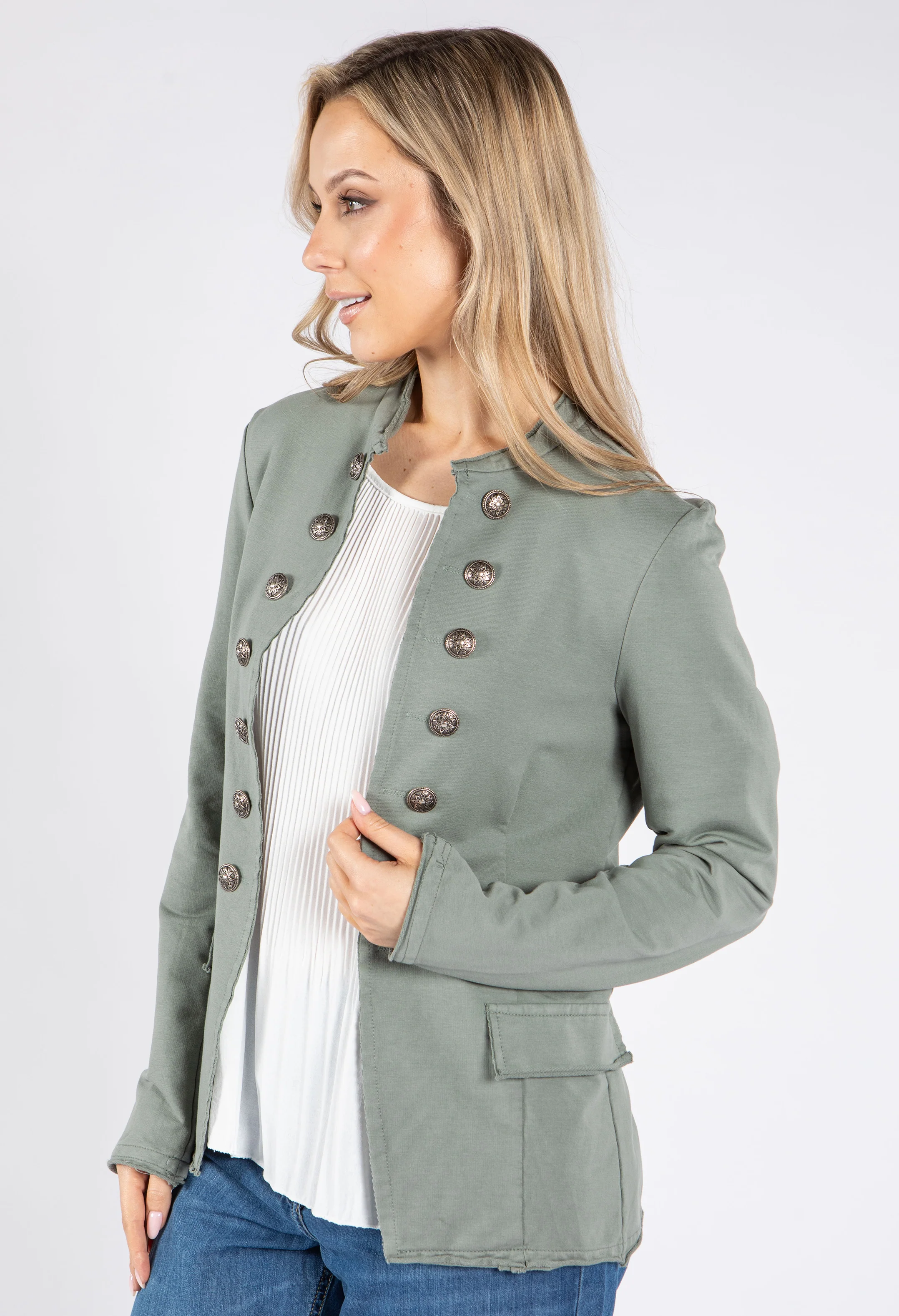 Military Look Jacket - Image 11