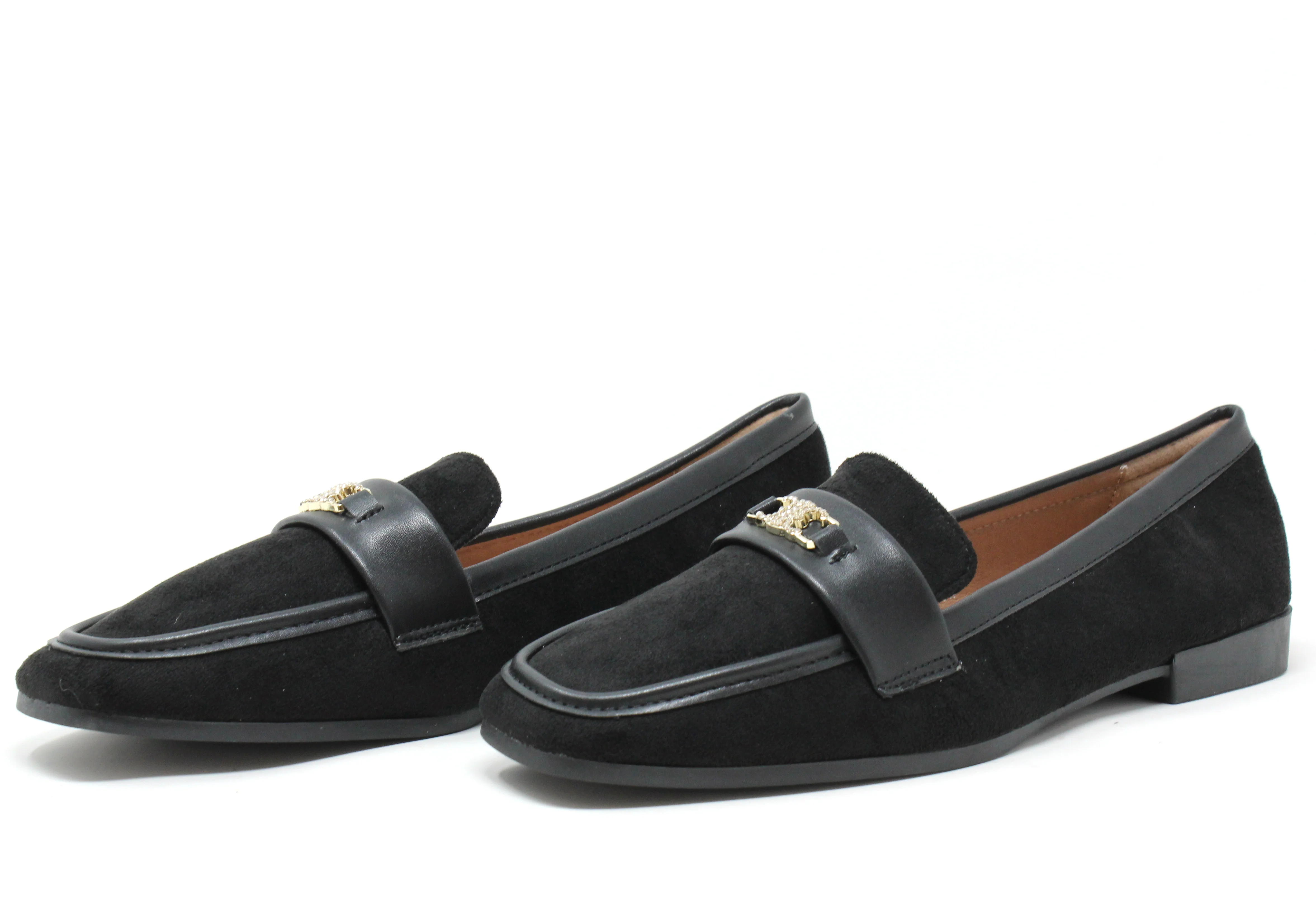 Mini Diamante Detail Loafer - Image 3