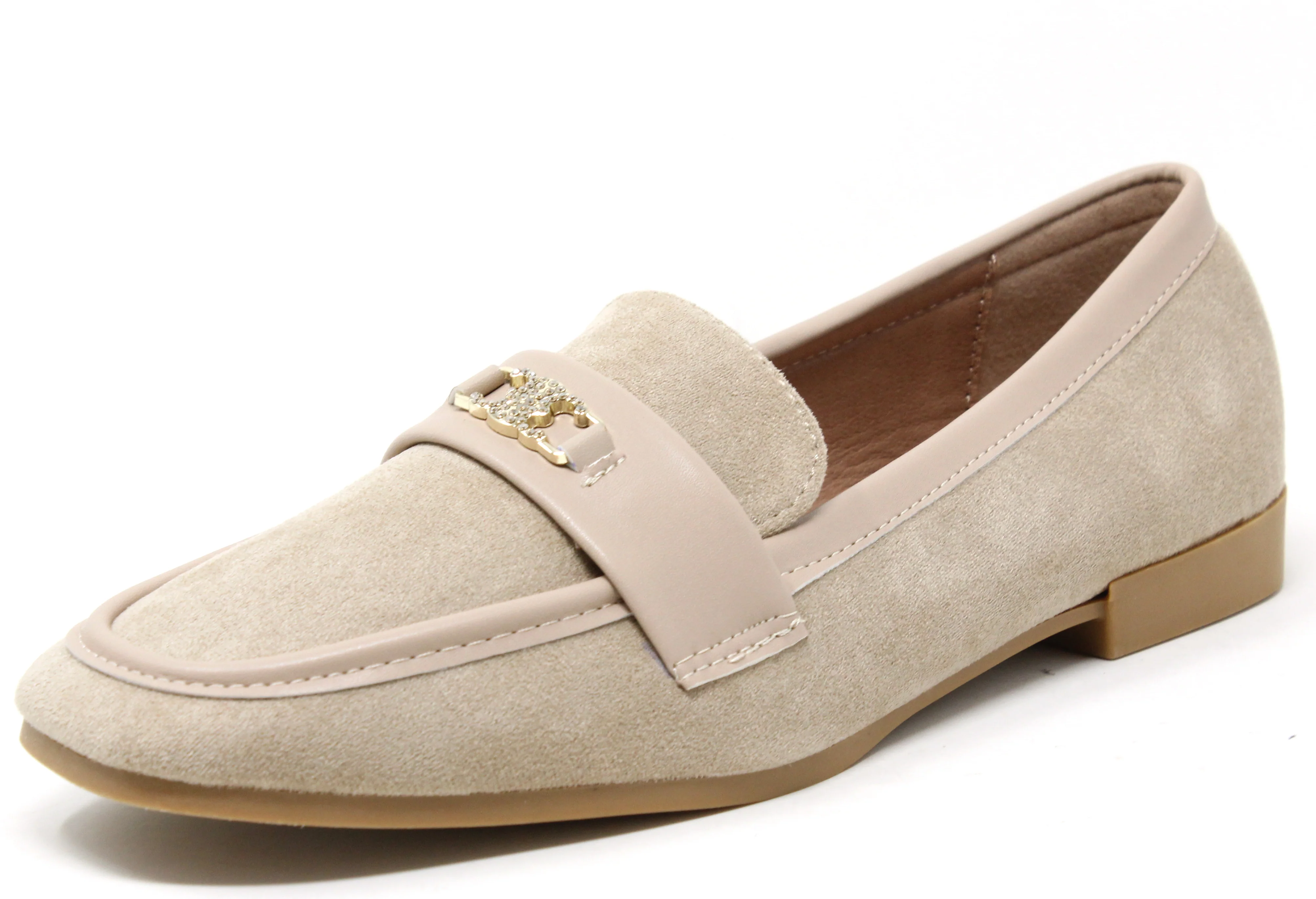 Mini Diamante Detail Loafer - Image 5