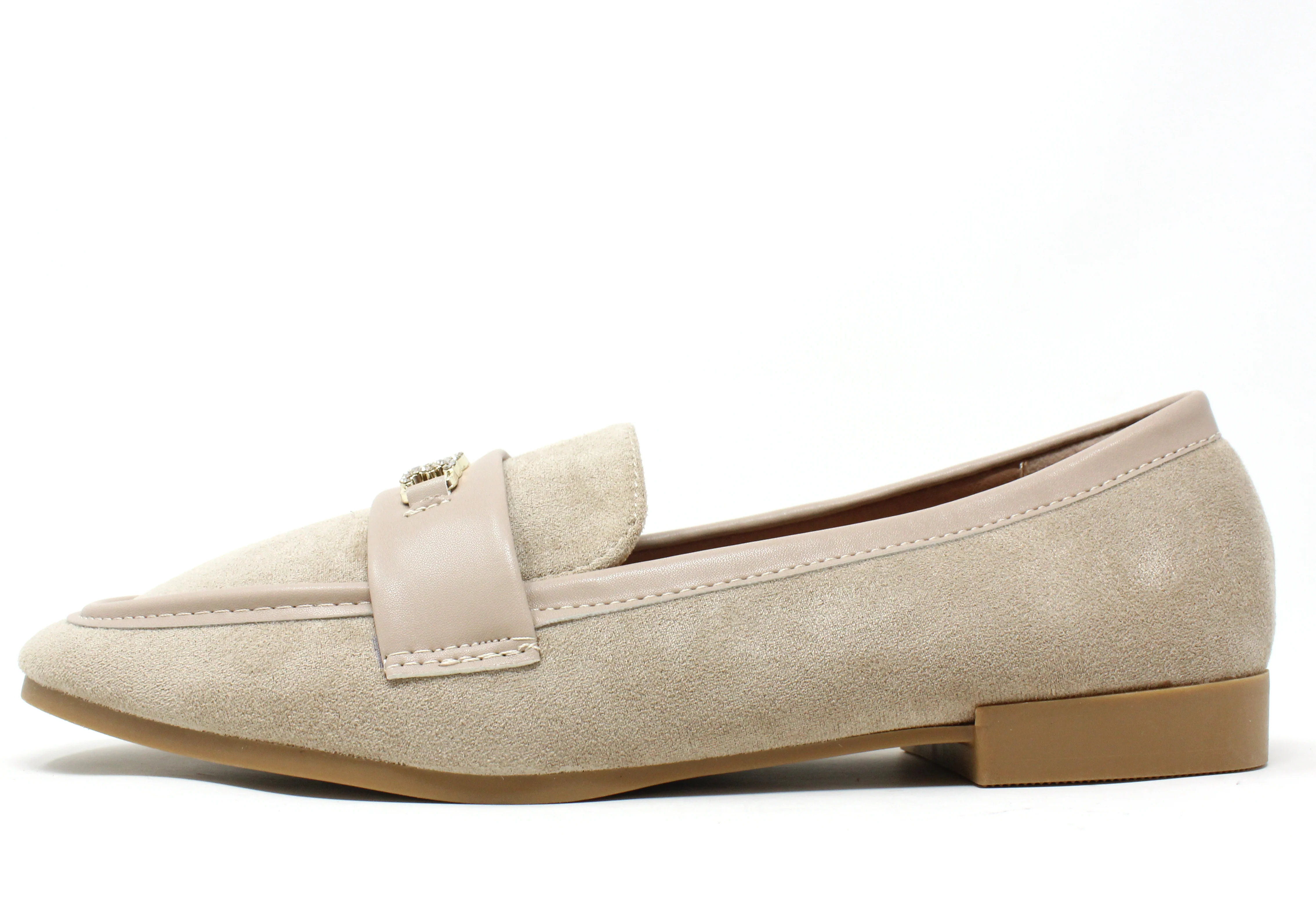 Mini Diamante Detail Loafer - Image 6