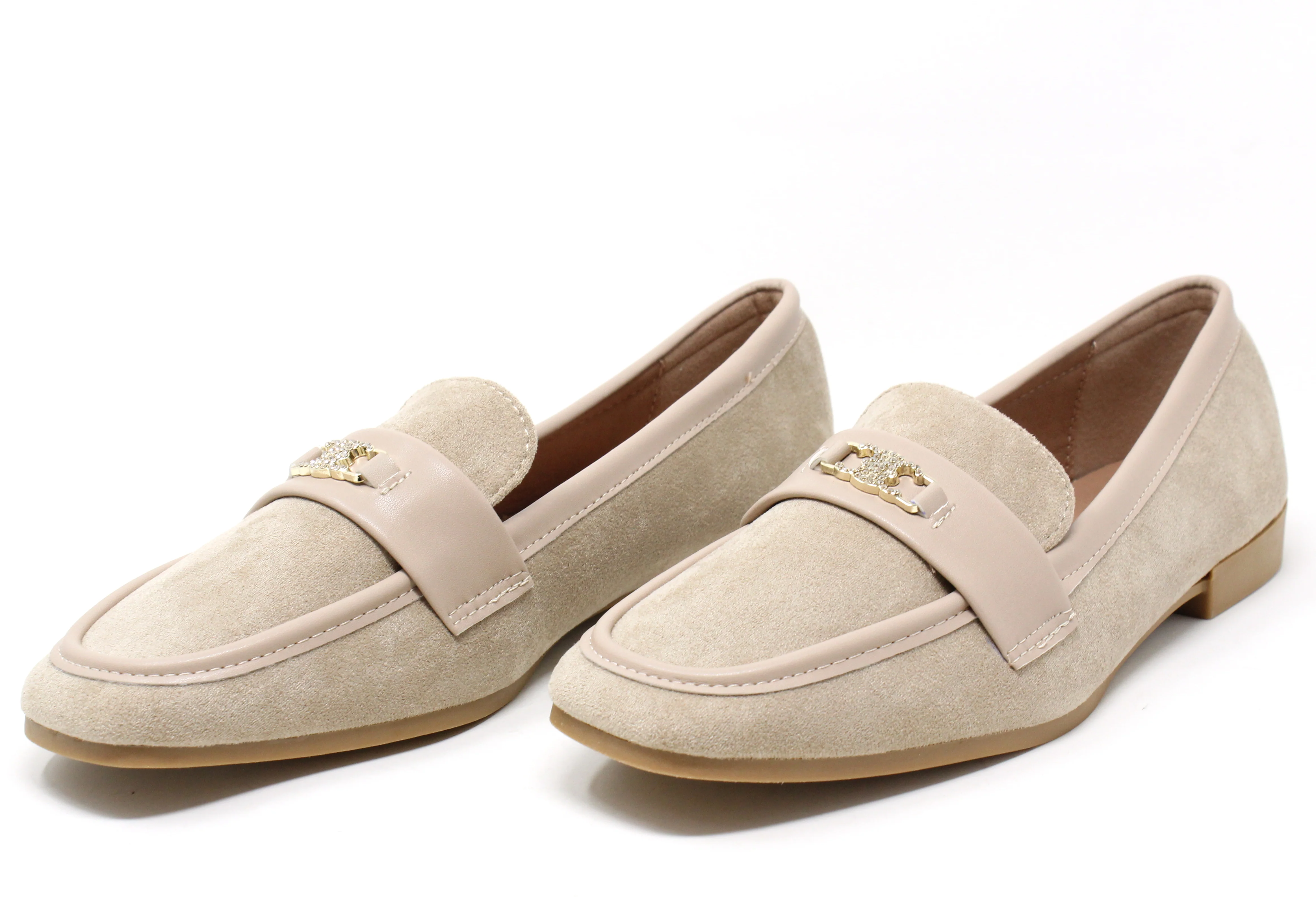 Mini Diamante Detail Loafer - Image 7