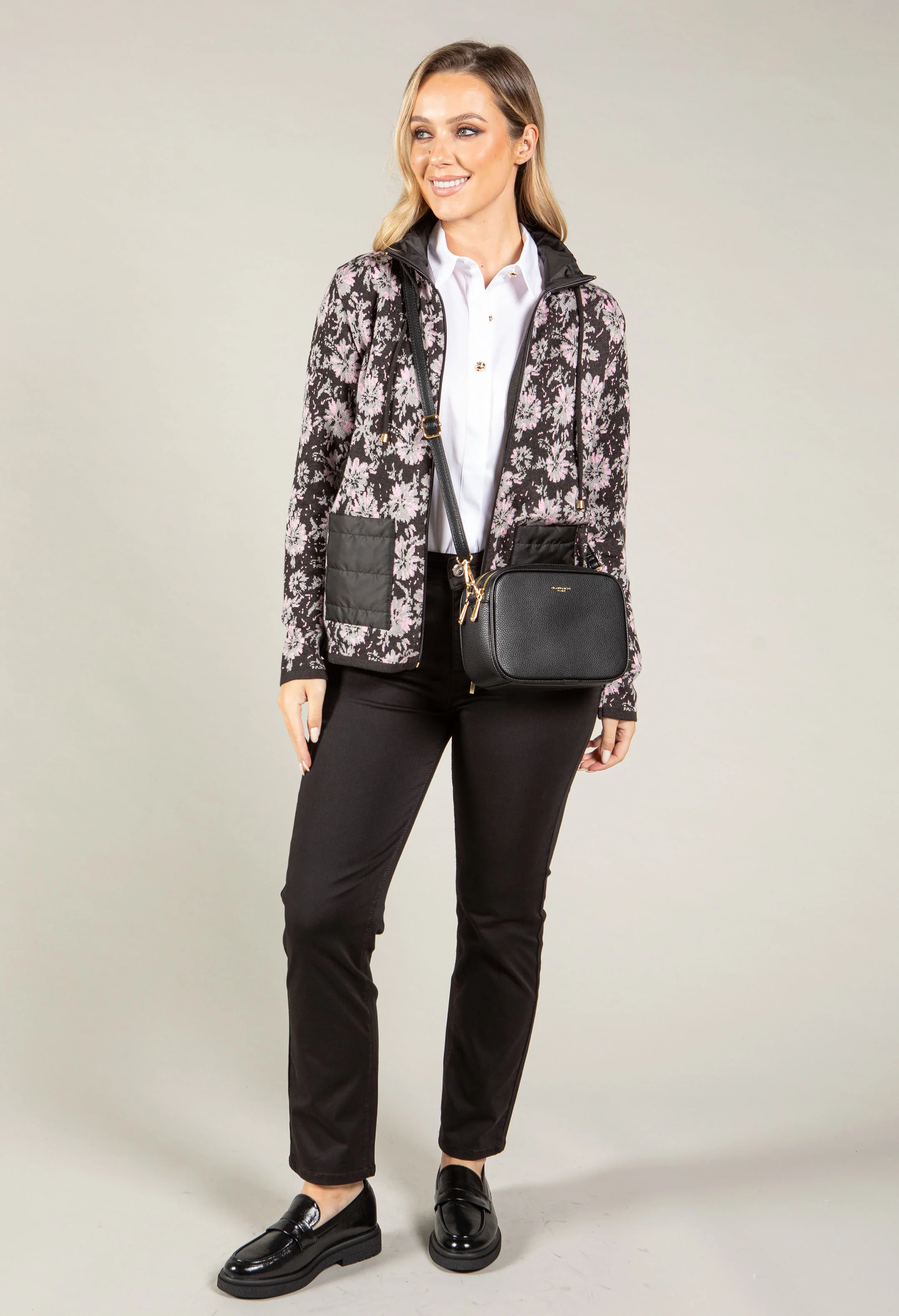 Modena Floral Zip-Up Jacket - Image 4