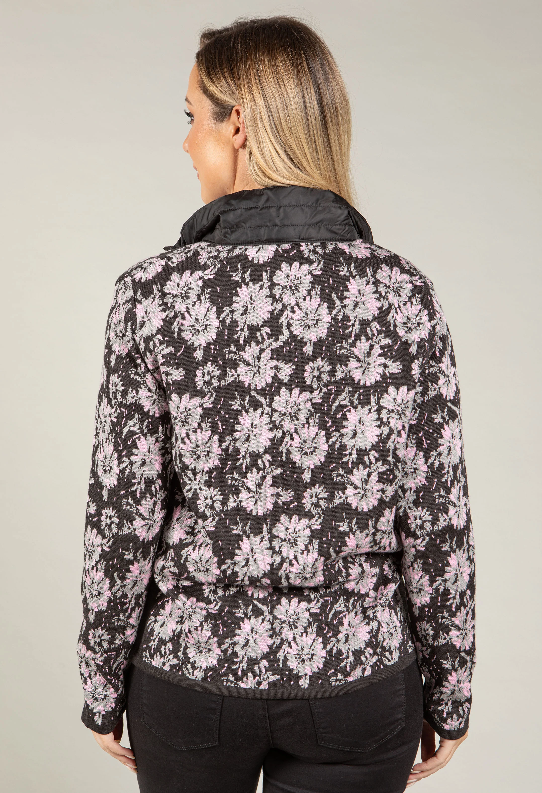 Modena Floral Zip-Up Jacket - Image 5