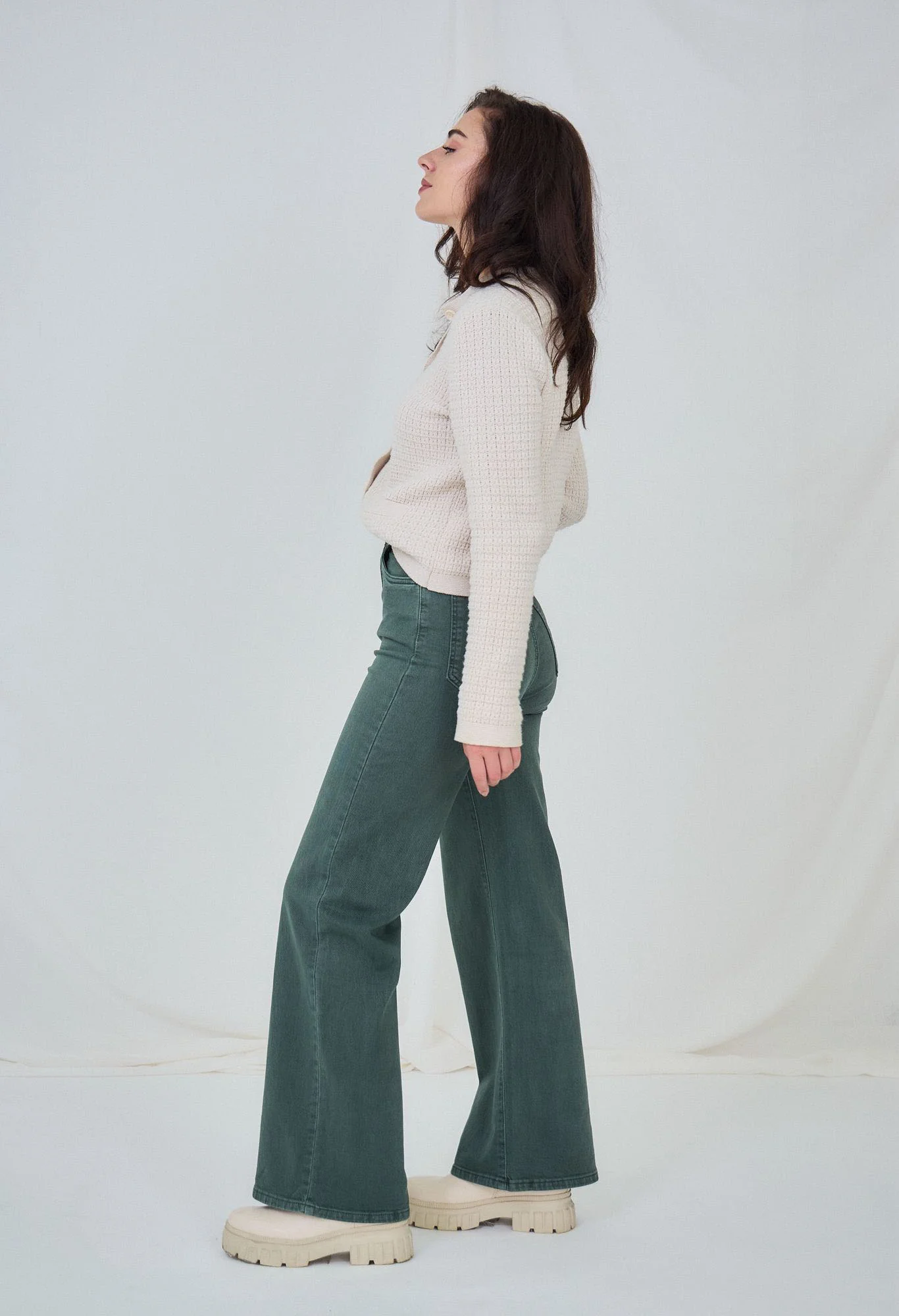 Natalia Wide Leg Jeans - Image 17
