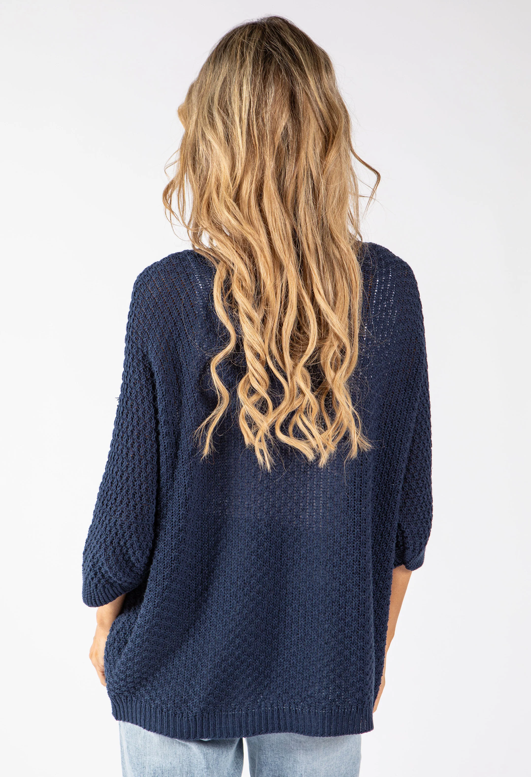 Open Front Knit Cardigan - Image 12