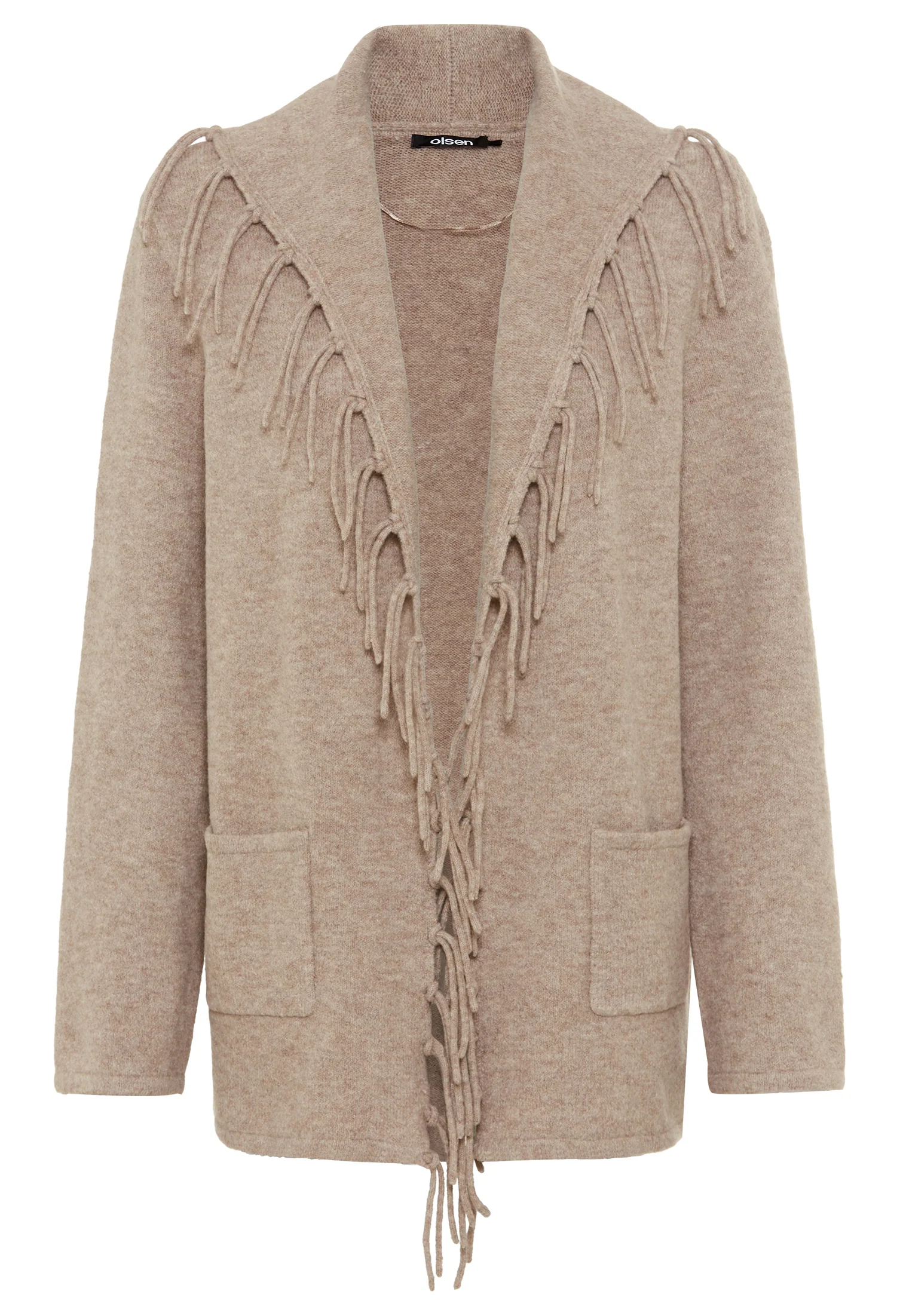 Open Front Knit Cardigan - Image 4