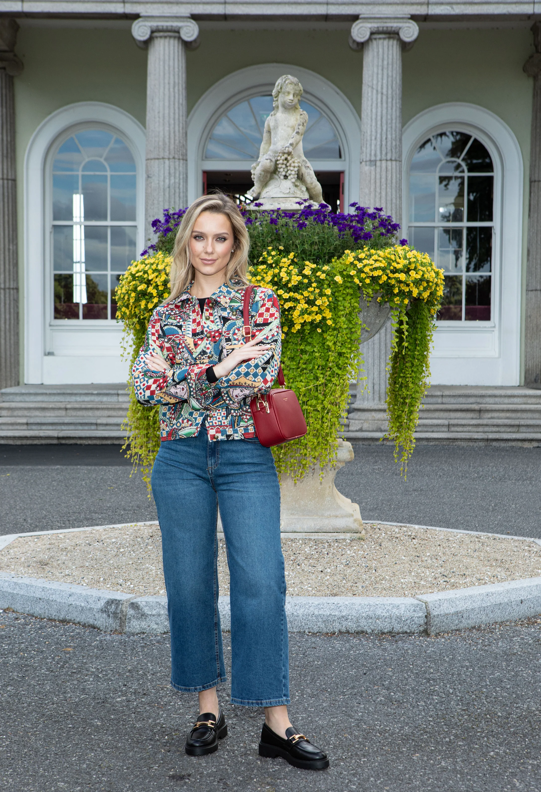 Lanah Cropped Wide Leg Jeans - Image 4