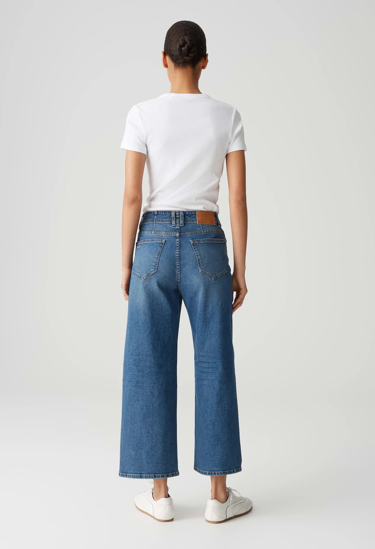 Lanah Cropped Wide Leg Jeans - Image 6