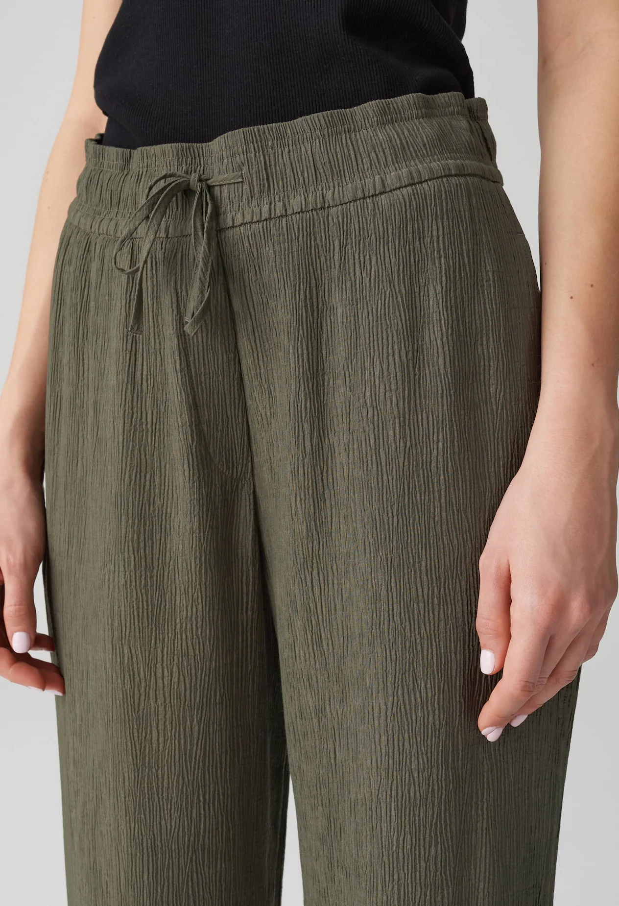 Opus Marou Crinkle Trousers - Image 4