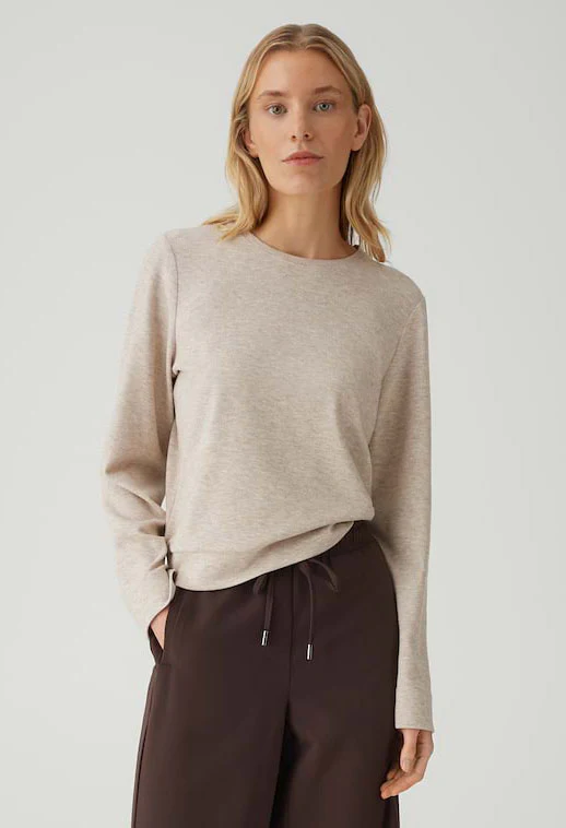 Opus Samike Long Sleeve in Mélange