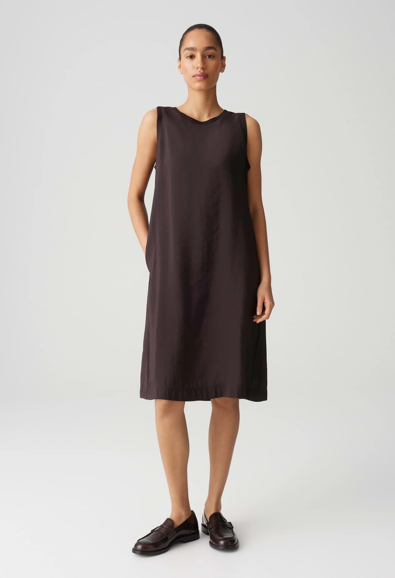 Wemba summery strap dress with ribbed cuffs - Image 3
