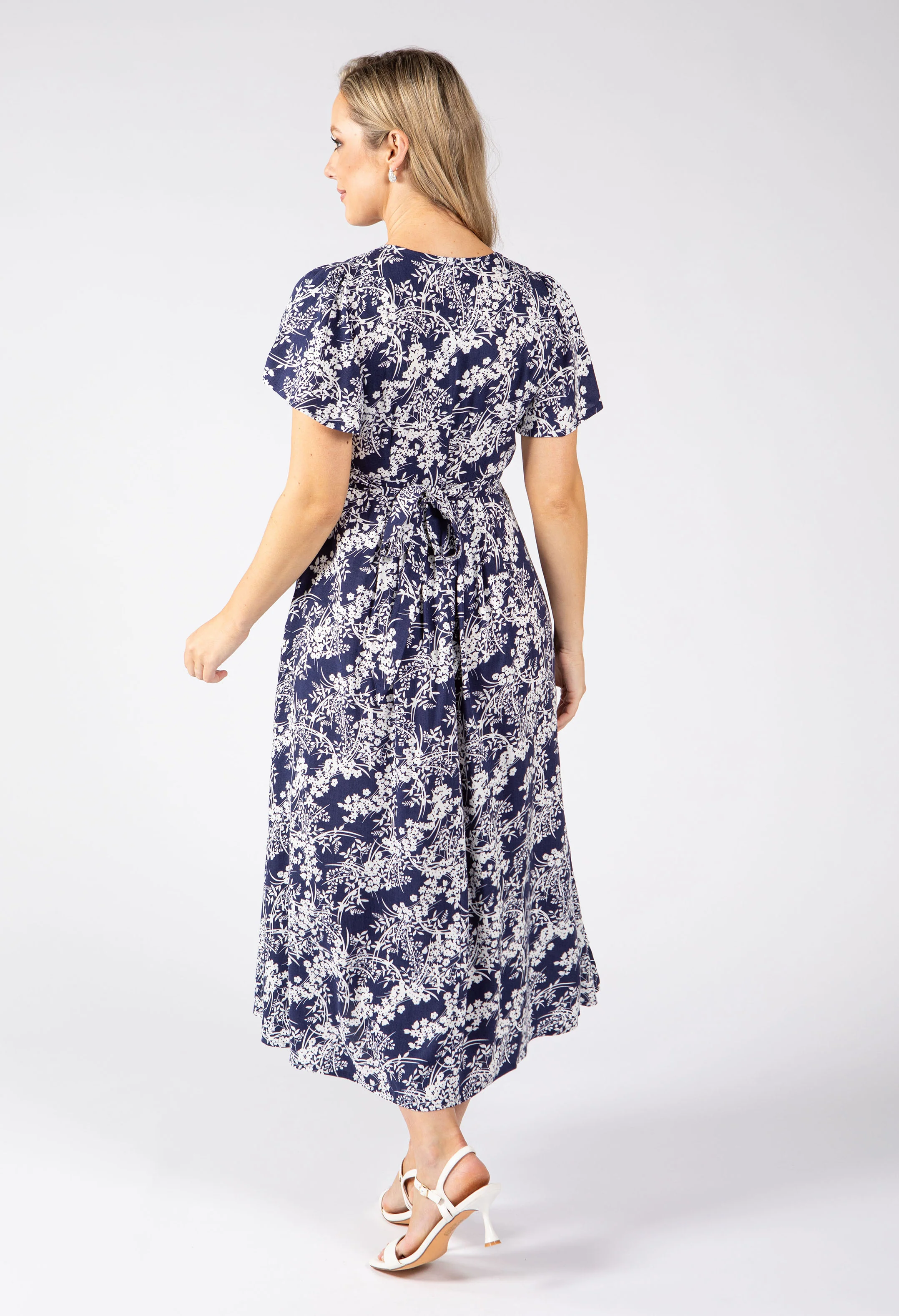 Oyo Floral Midi Dress - Image 5