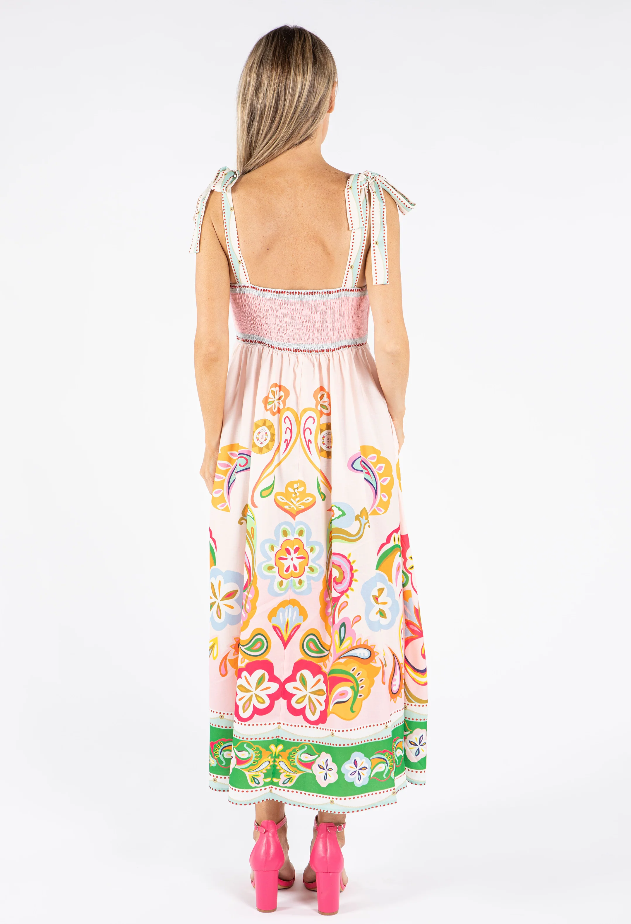 Paisley Print Sun Dress - Image 4