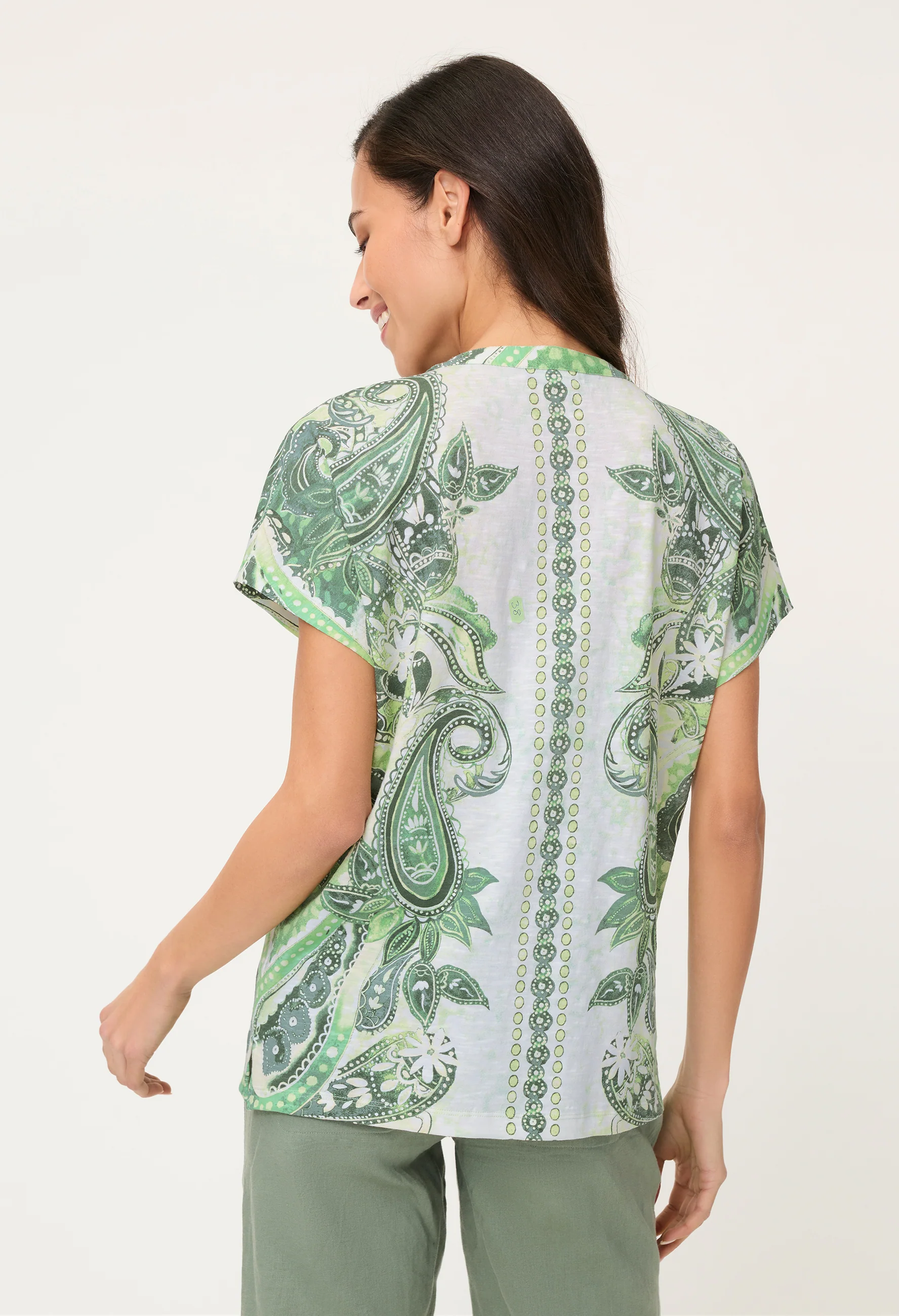 Paisley Print Top - Image 3