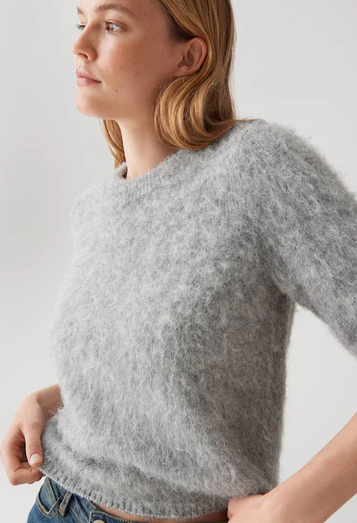 PLAUSH Regular Short Sleeve Sweater - Image 4