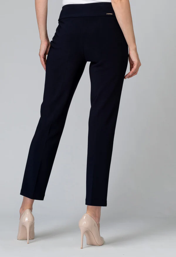 Pleated Front Cropped Pants - Image 7