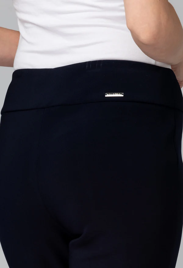 Pleated Front Cropped Pants - Image 8