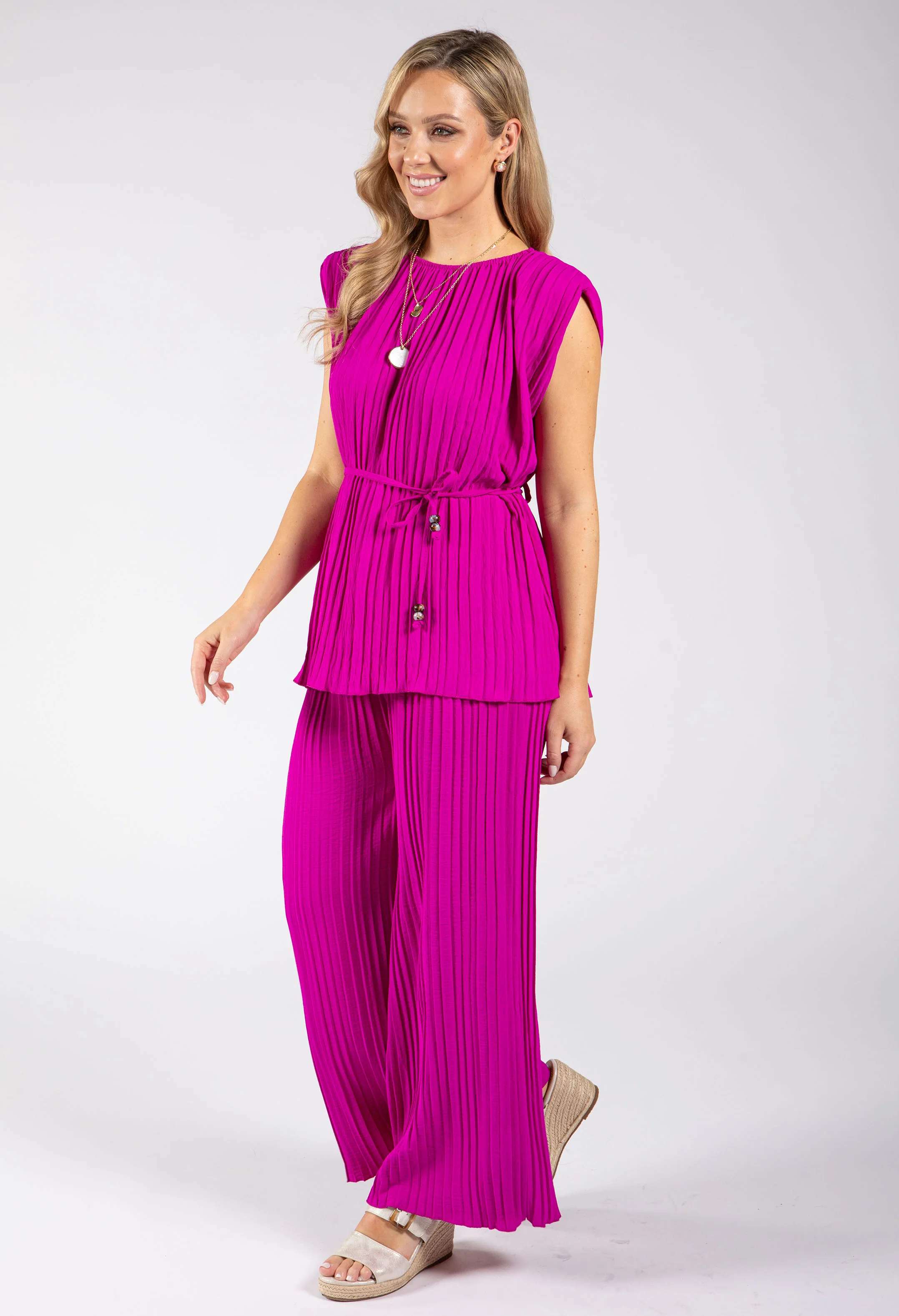 Plisse Pleated Co-Ord - Image 28