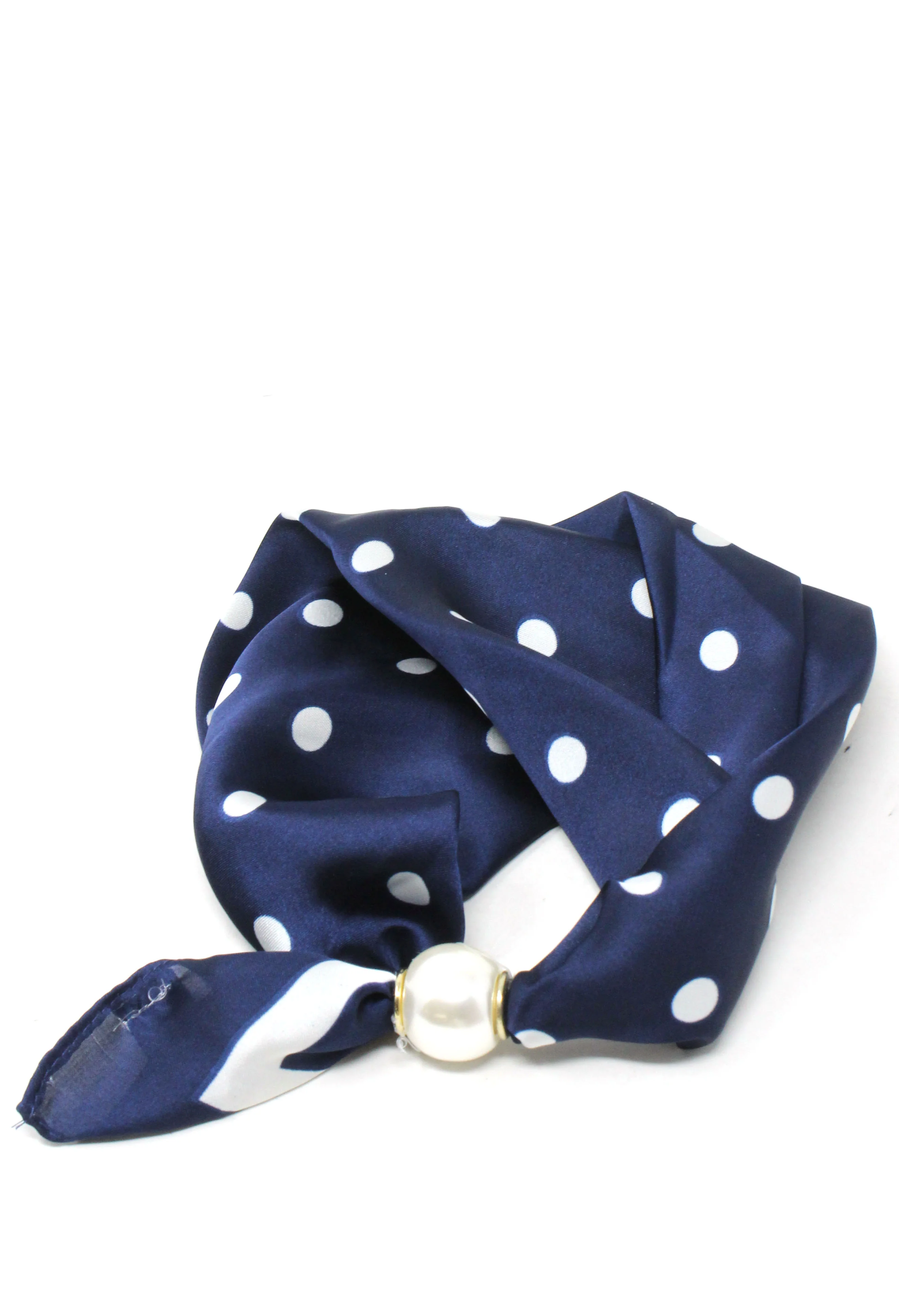 Polka Dot Magnetic Neck Scarf