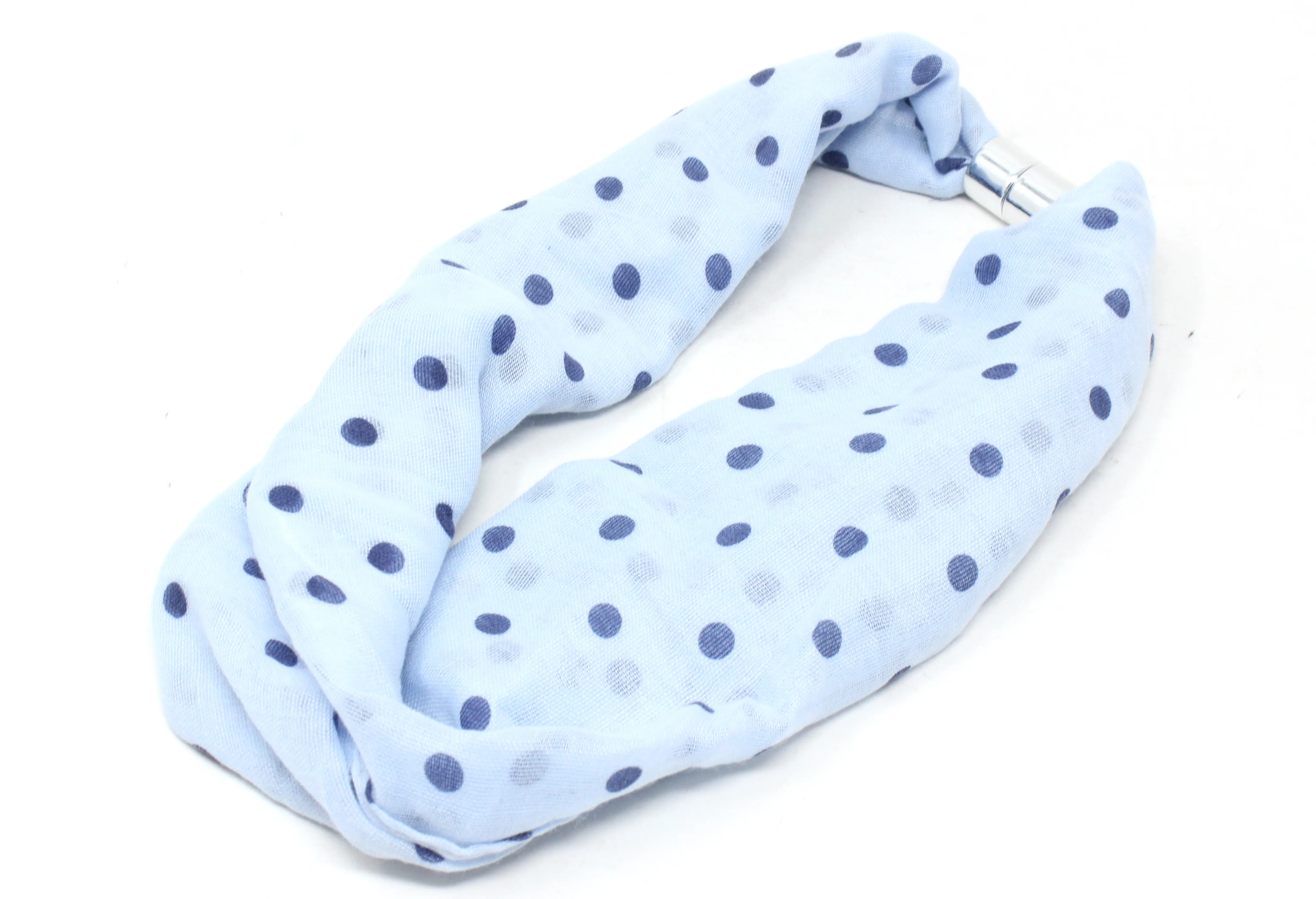Polka Dot Magnetic Scarf - Image 4
