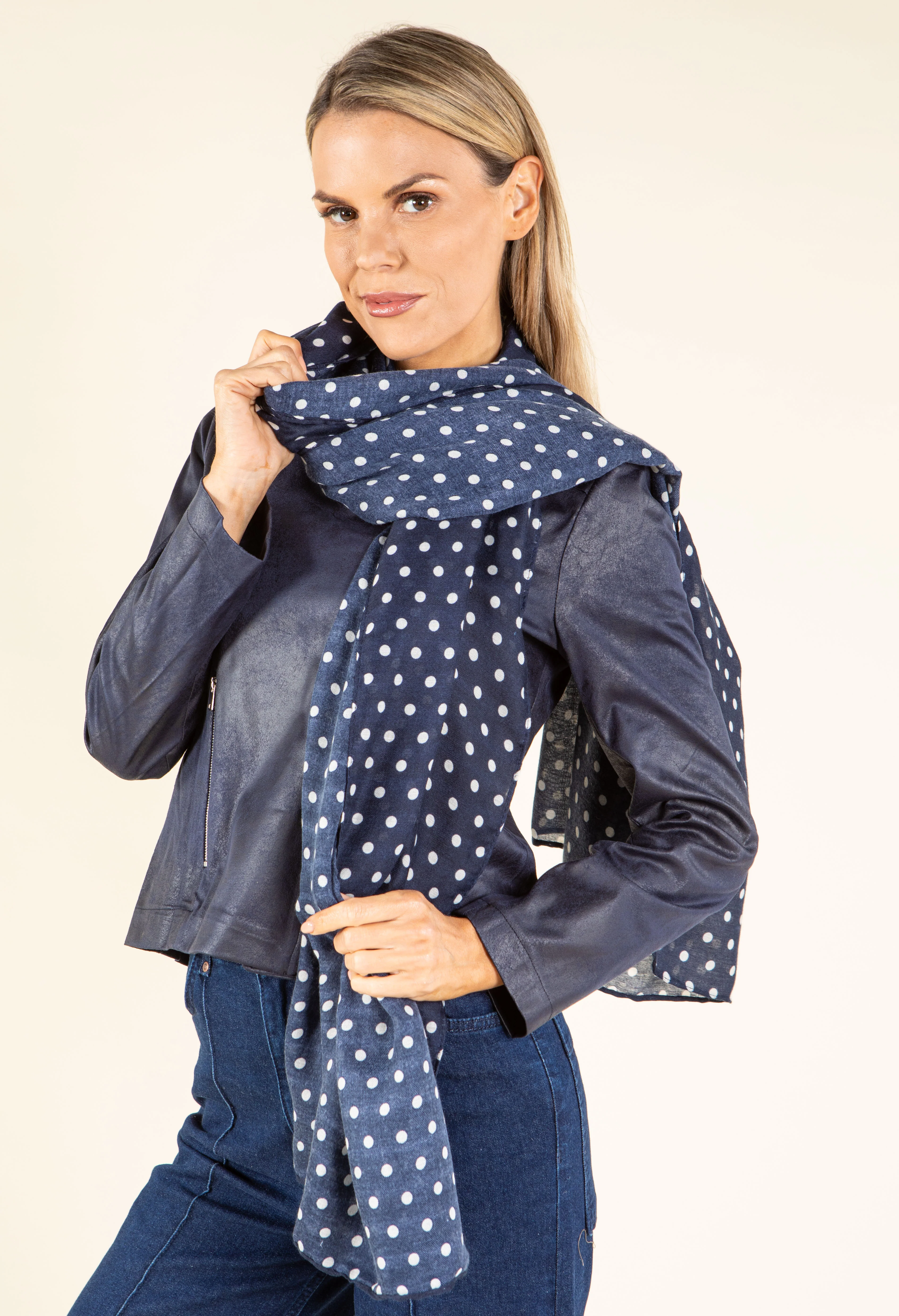 Polka Dot Scarf - Image 9