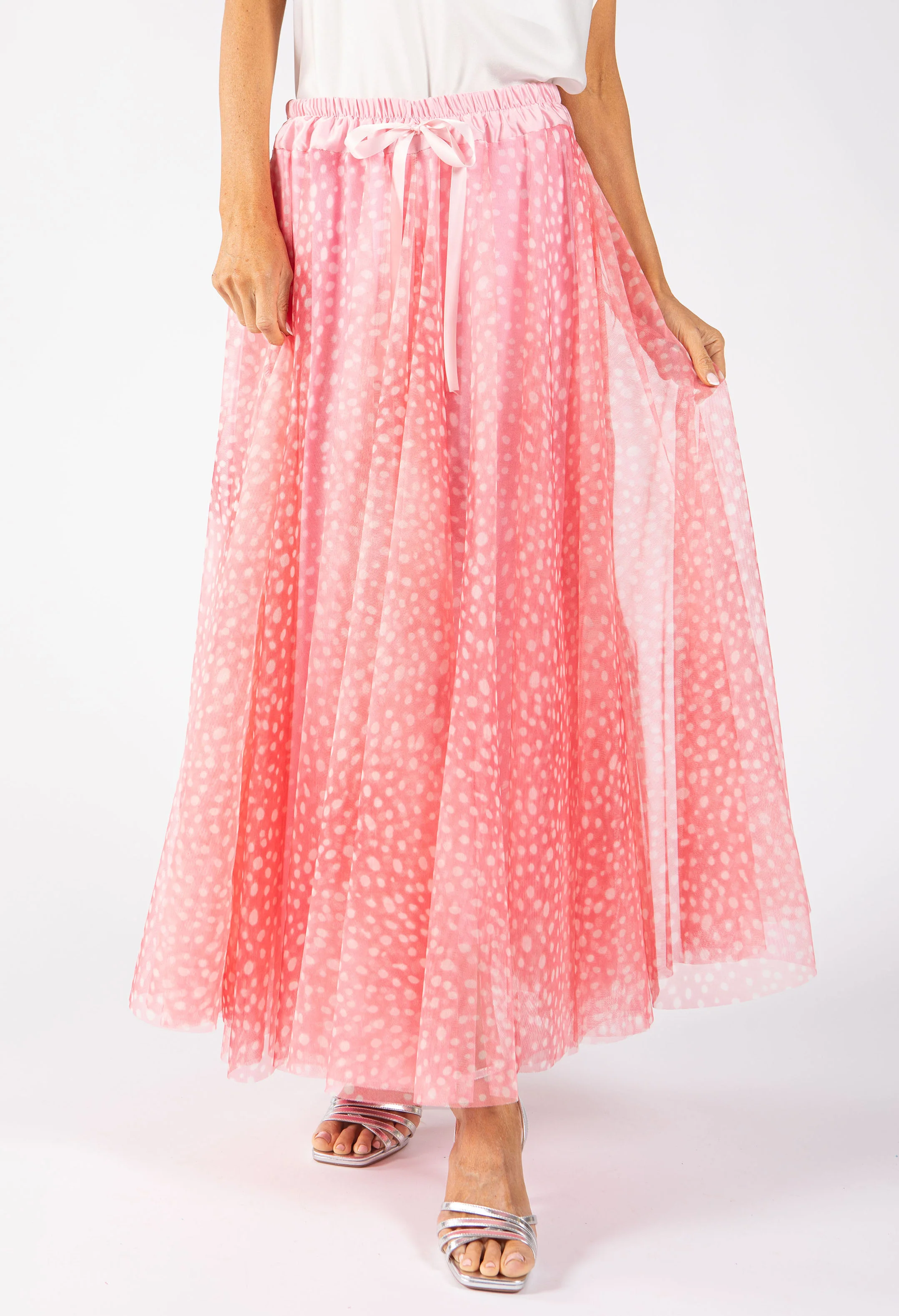 Polka Dot Tulle Skirt - Image 10