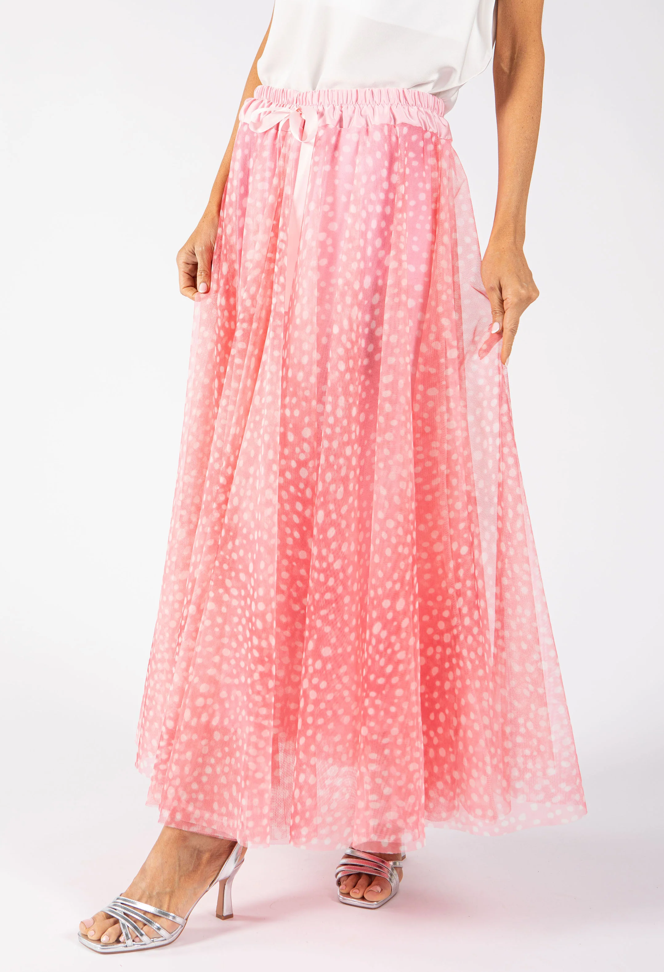 Polka Dot Tulle Skirt - Image 11