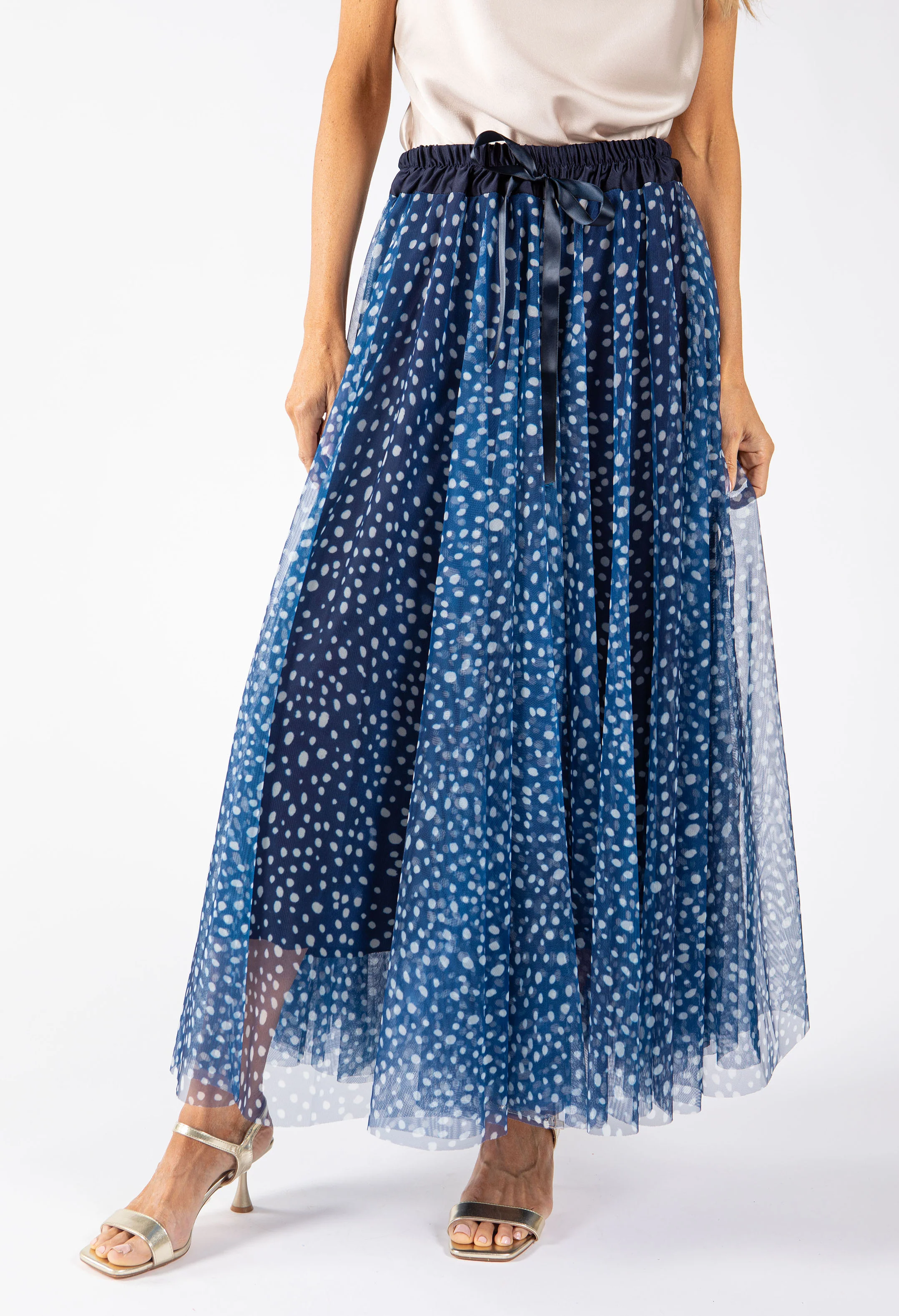 Polka Dot Tulle Skirt - Image 13