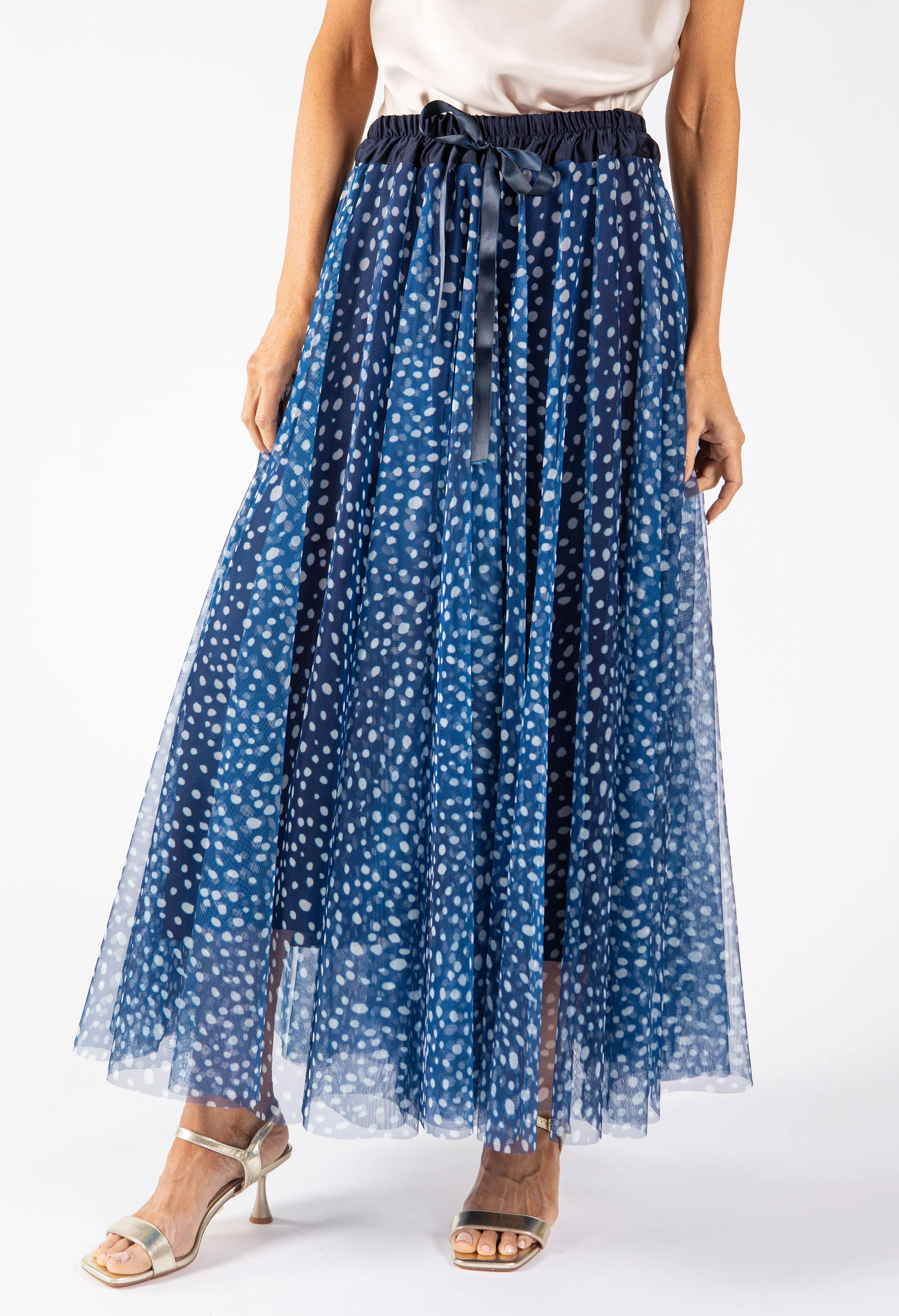 Polka Dot Tulle Skirt - Image 14