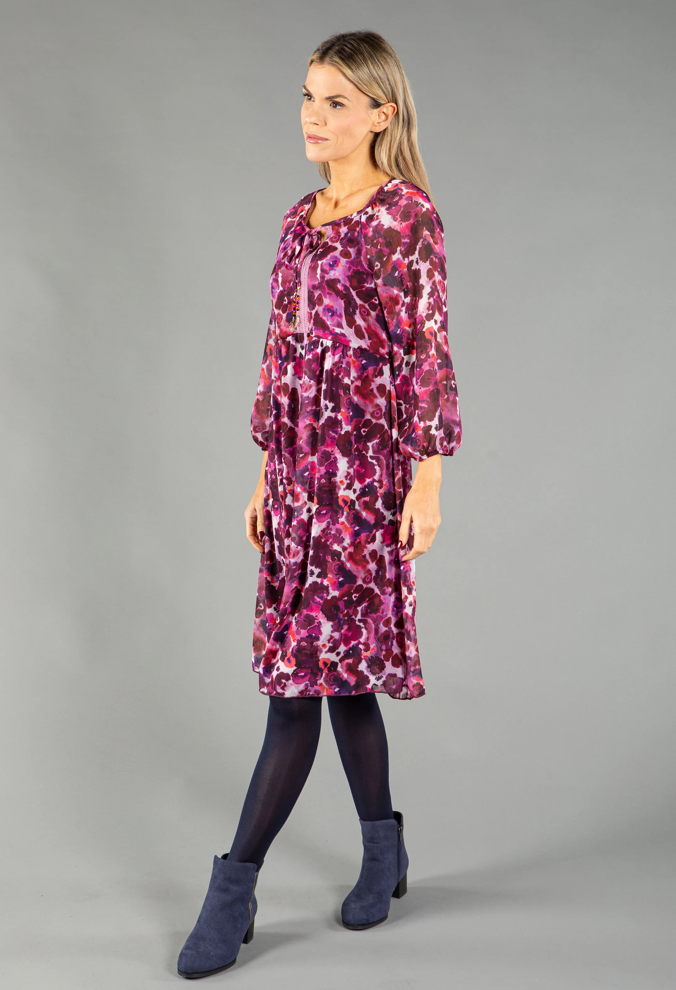 Poppy Print Dress - Image 2