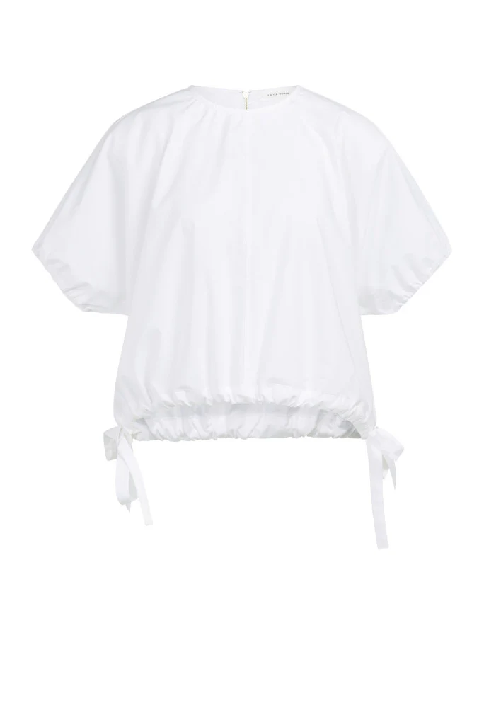 Puff Sleeve Boxy Top - Image 4