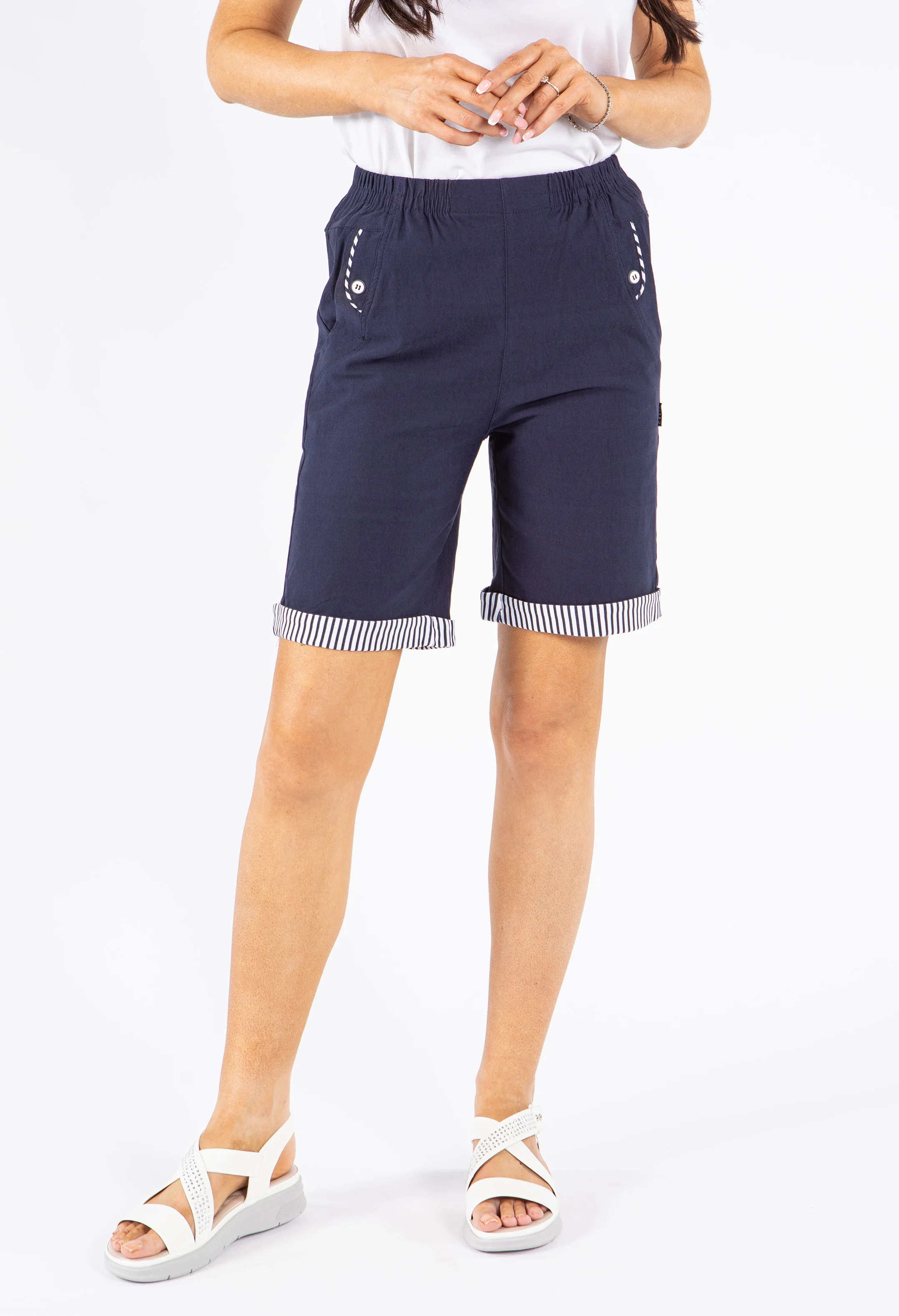 Pull On Bermuda Shorts - Image 3