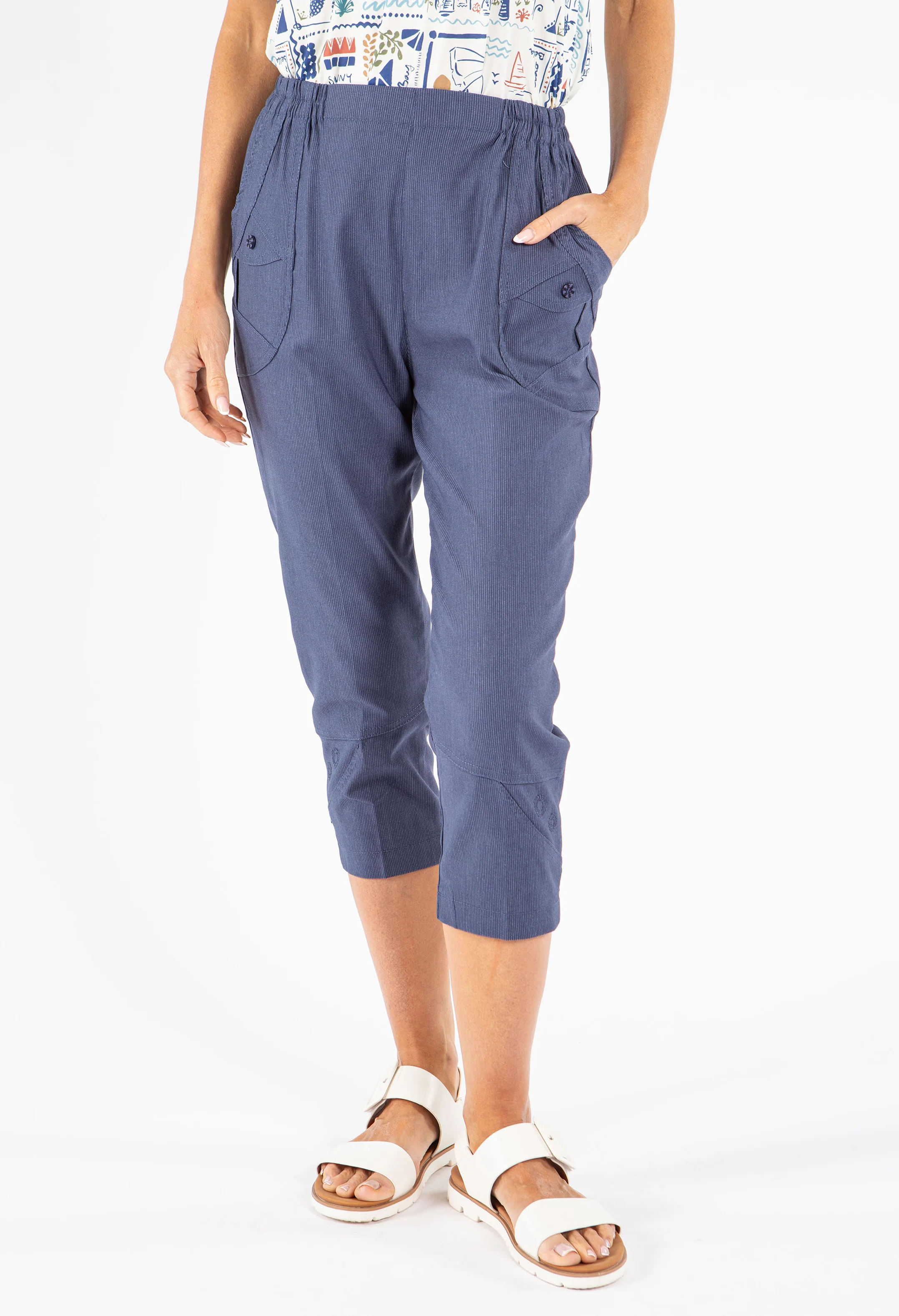 Pull On Capris - Image 10